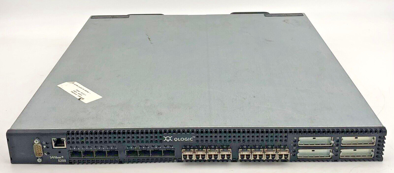 QLogic SANbox 5202 16-Port Full Fabric 2GB Switch SB5202-16A