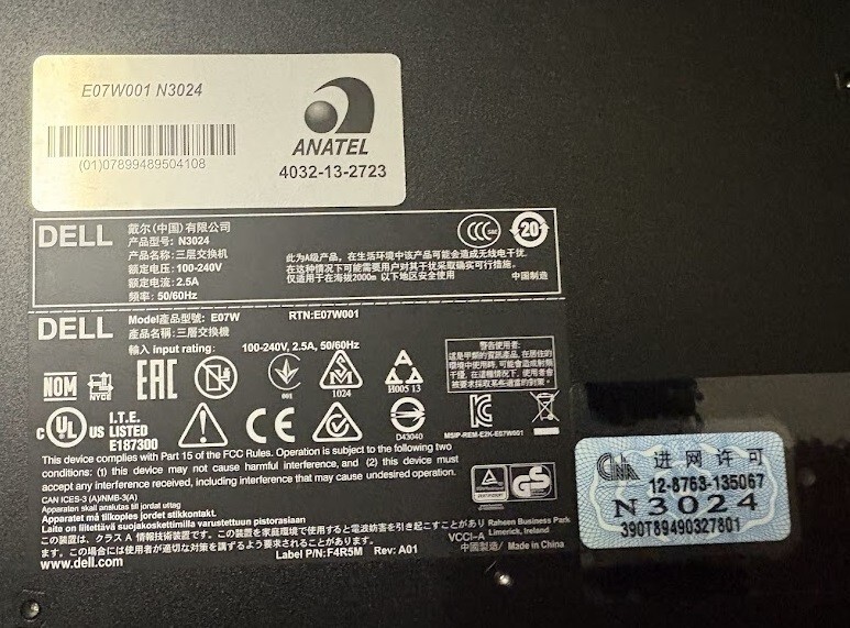 Dell N3024 24-Port Managed Network Switch – Layer 2/3 Lite Capabilities