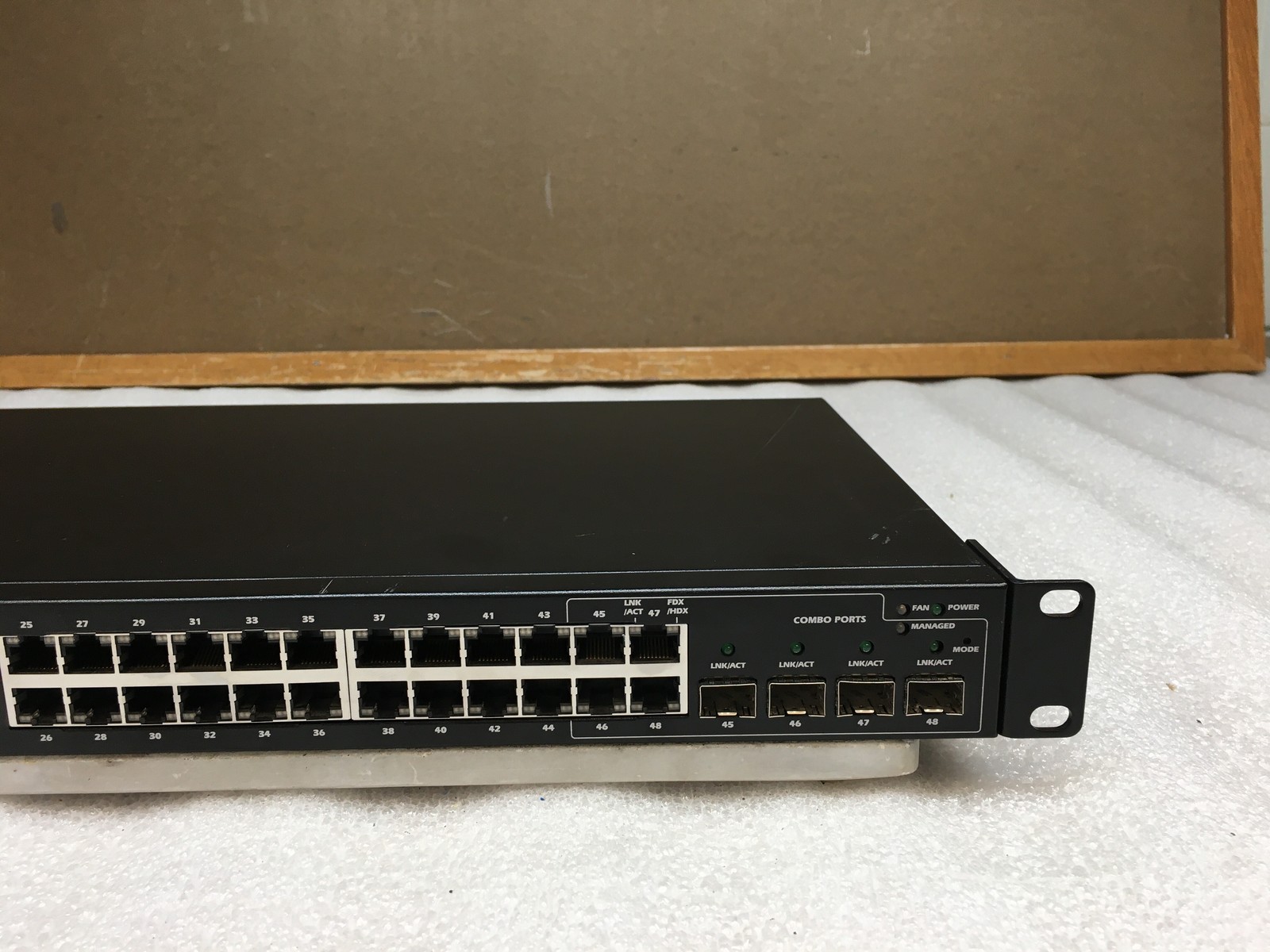 Dell PowerConnect 2848 48-Port Gigabit Managed Ethernet Switch with Rack Ears