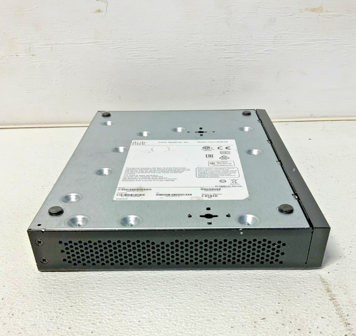 Cisco 800 Series 892FSP Gigabit Ethernet Switch Wired Security Router 25D