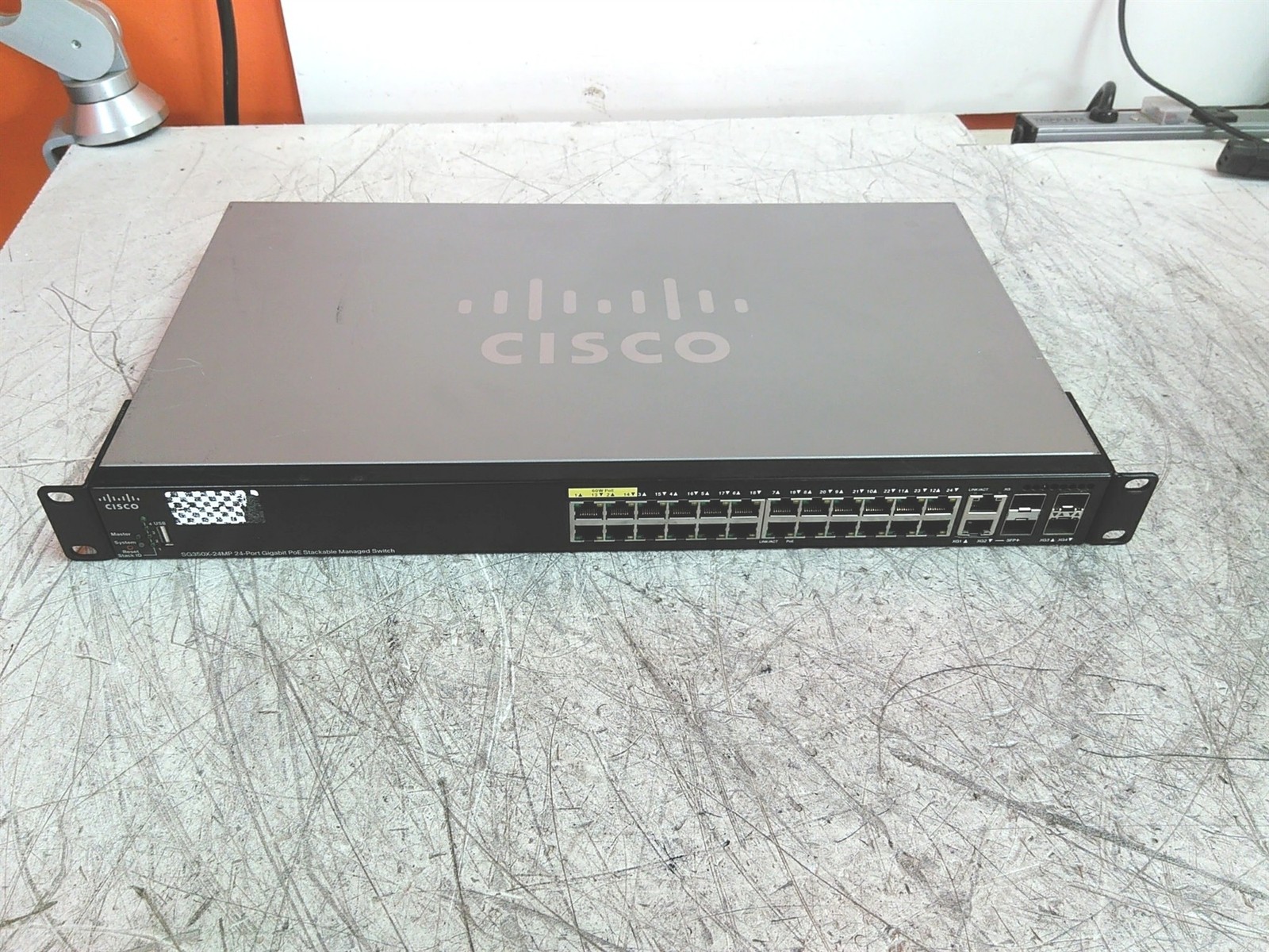 Cisco SG350X-24MP-K9 24-Port Gigabit PoE Stackable Managed Switch Factory Reset