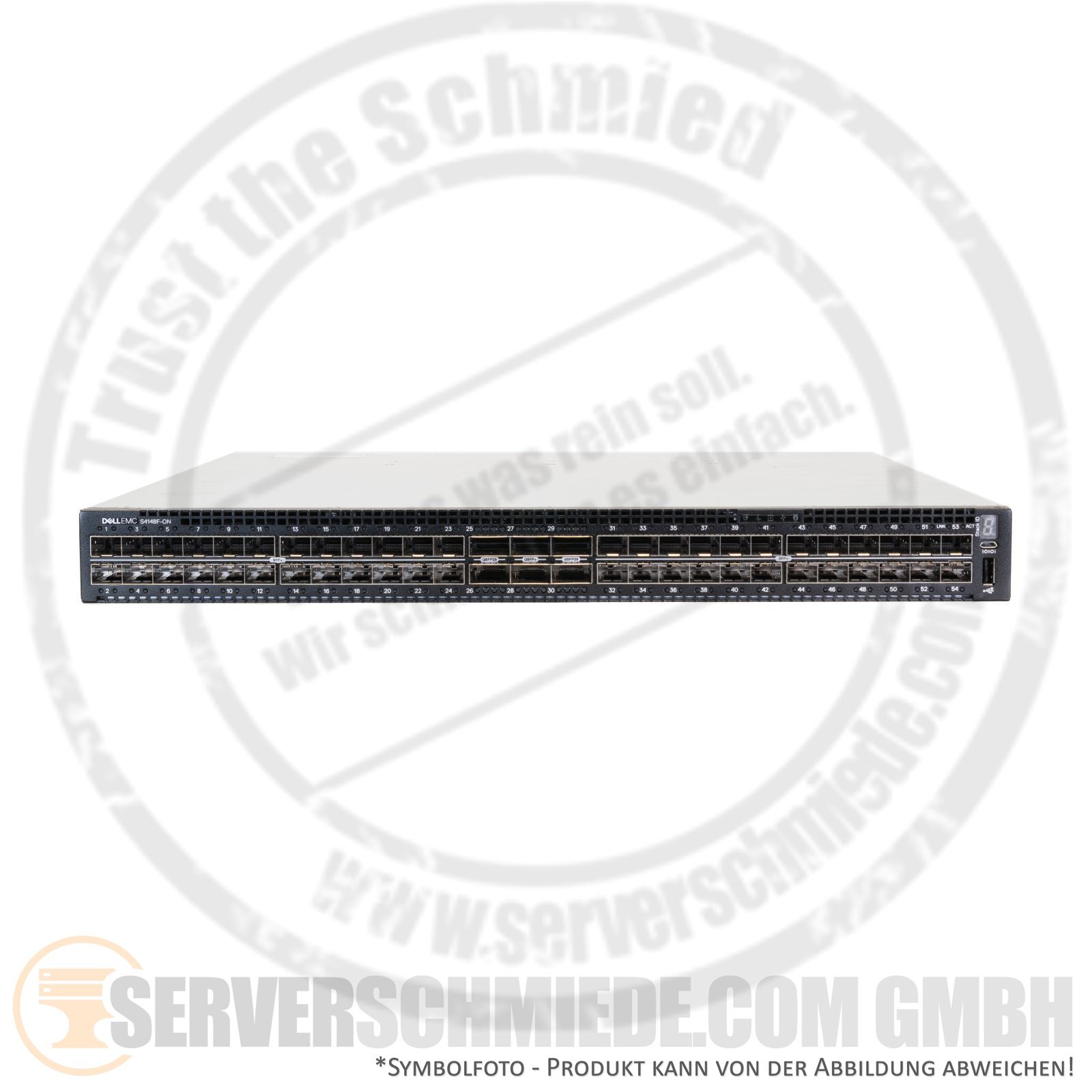 Dell EMC S4148F-ON 48x 10GbE SFP+ 4x 100GbE QSFP28 Network Switch 2x PSU