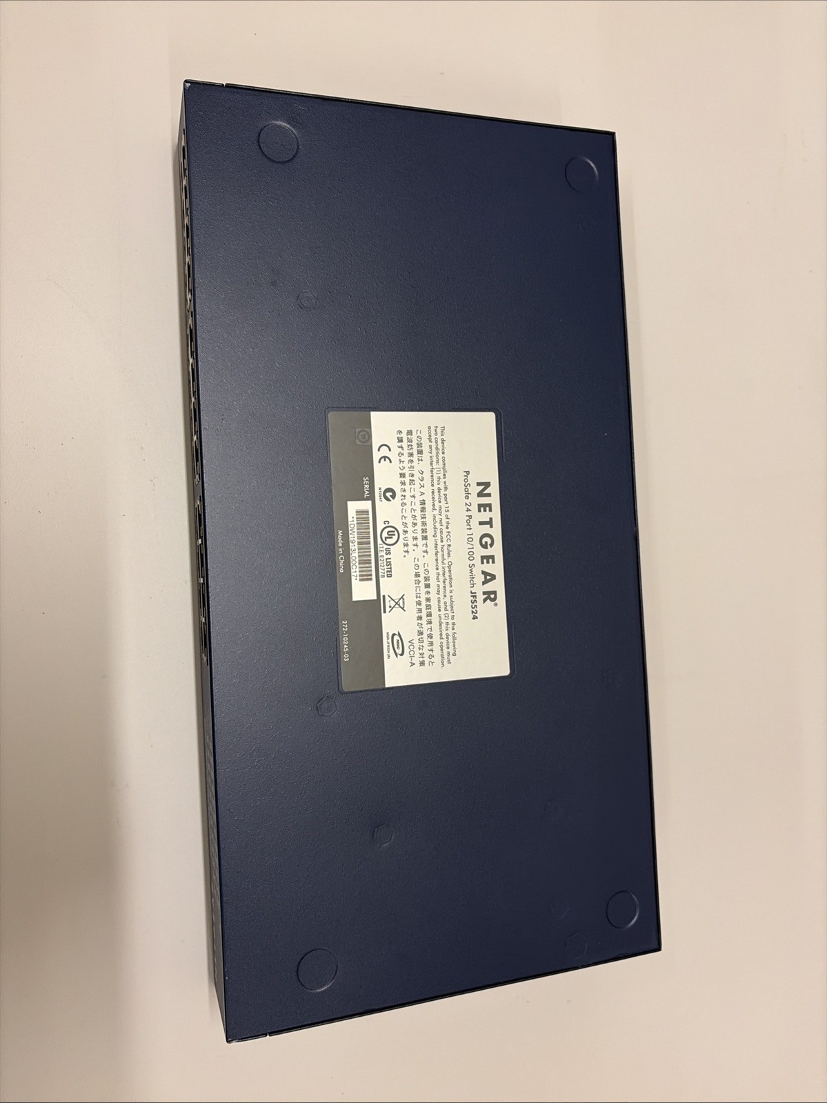 NetGear ProSafe (JFS524) 24-Ports External Switch