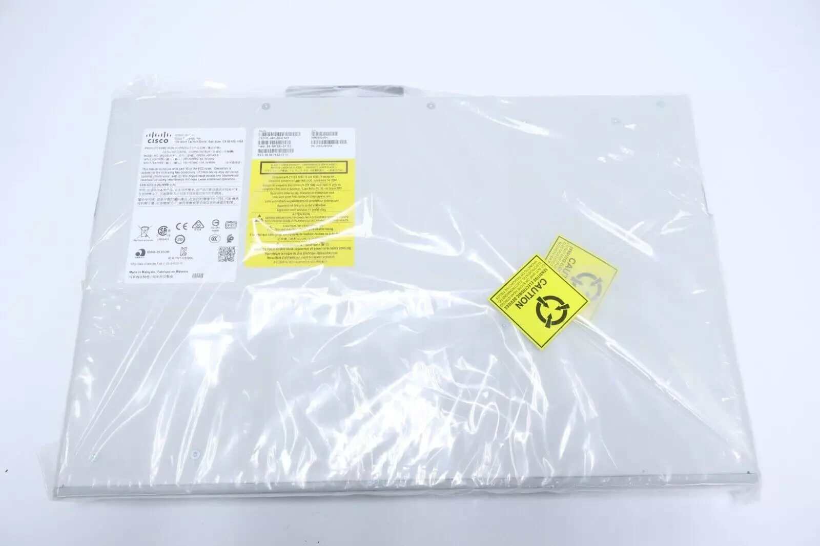 Cisco C9200L-48P-4G-E Catalyst 9200l 48 Port Poe Layer 3 Switch CLEAN SERIAL
