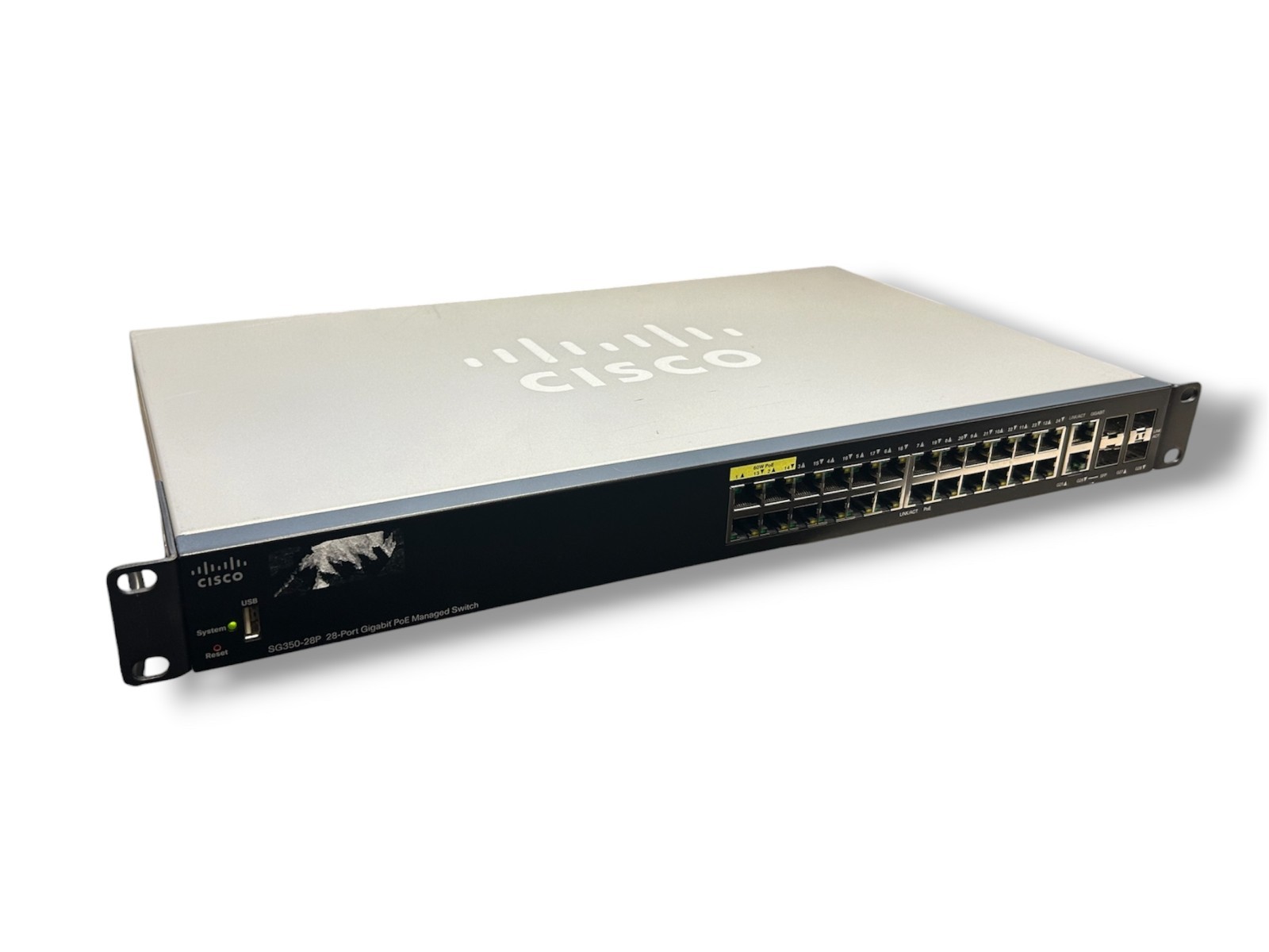 Cisco SG350-28P Gigabit 28-Port PoE Managed Switch