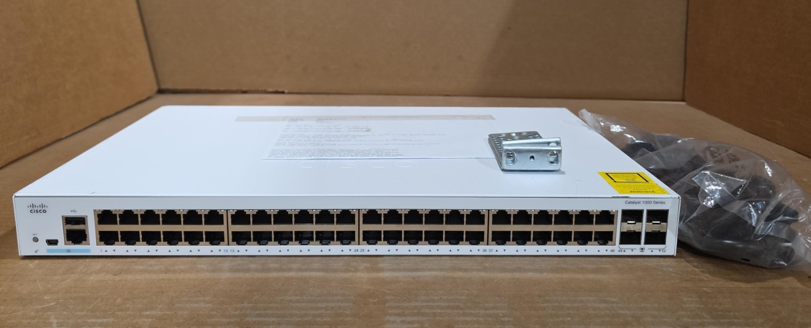 Cisco C1000-48T-4G-L 48-Port GbE 4-Port 1G SFP Uplinks Tested Grade A