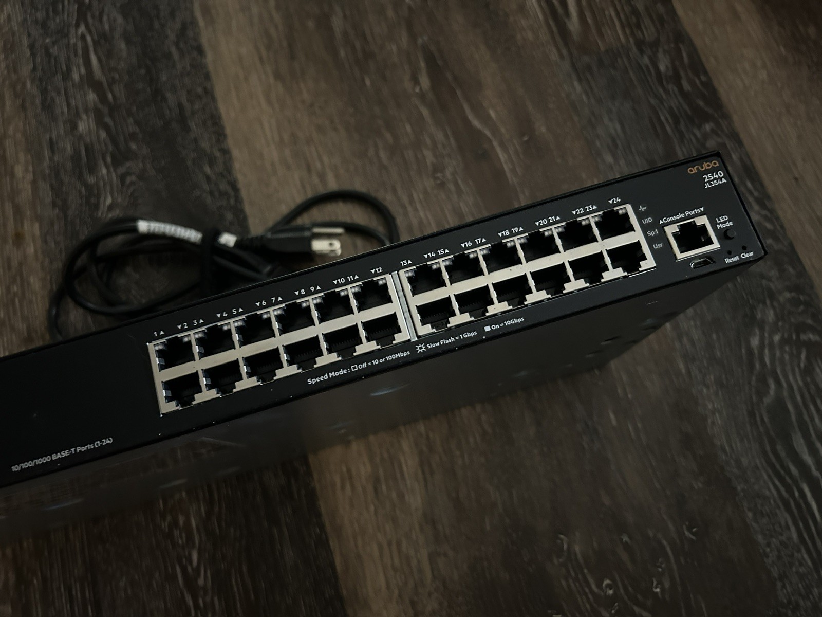 HP Aruba JL354A 2540 24G 4SFP+ 24-Port Gigabit Switch