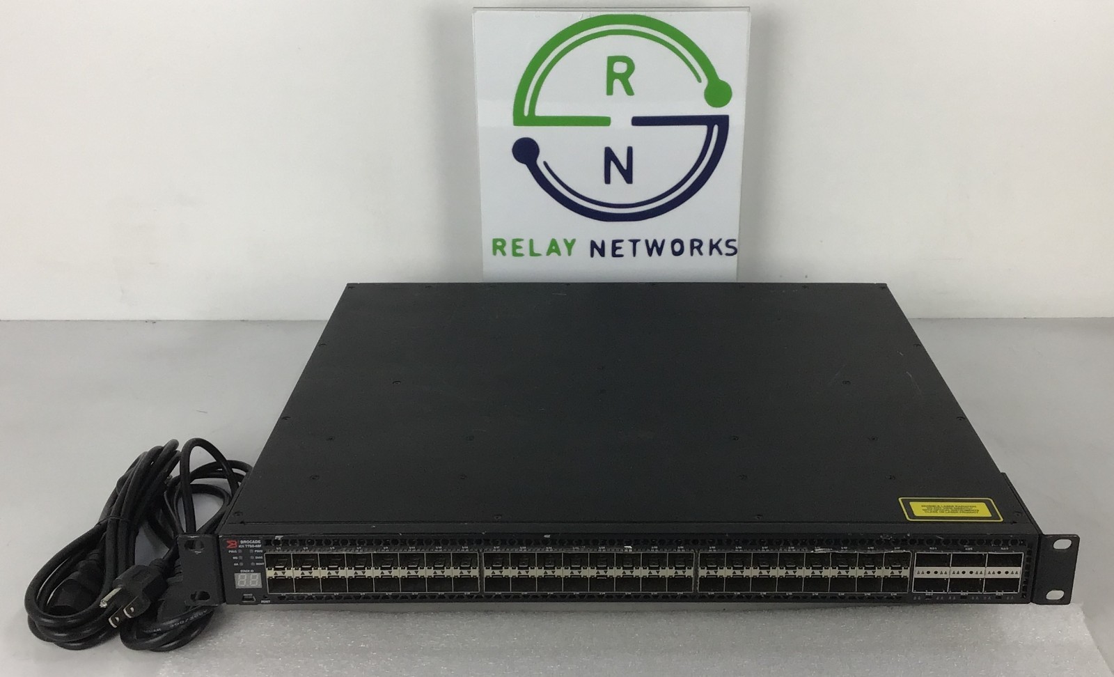 Brocade ICX7750-48F 48x 1/10GbE SFP+ 6x 40 GbE QSFP+ Ports L3-Prem lic. Dual AC