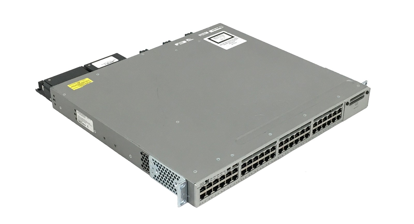 Cisco WS-C3850-48U-L 48-Port Gigabit UPoE Switch *4 Ports no PoE* (2x) 1100W PSU
