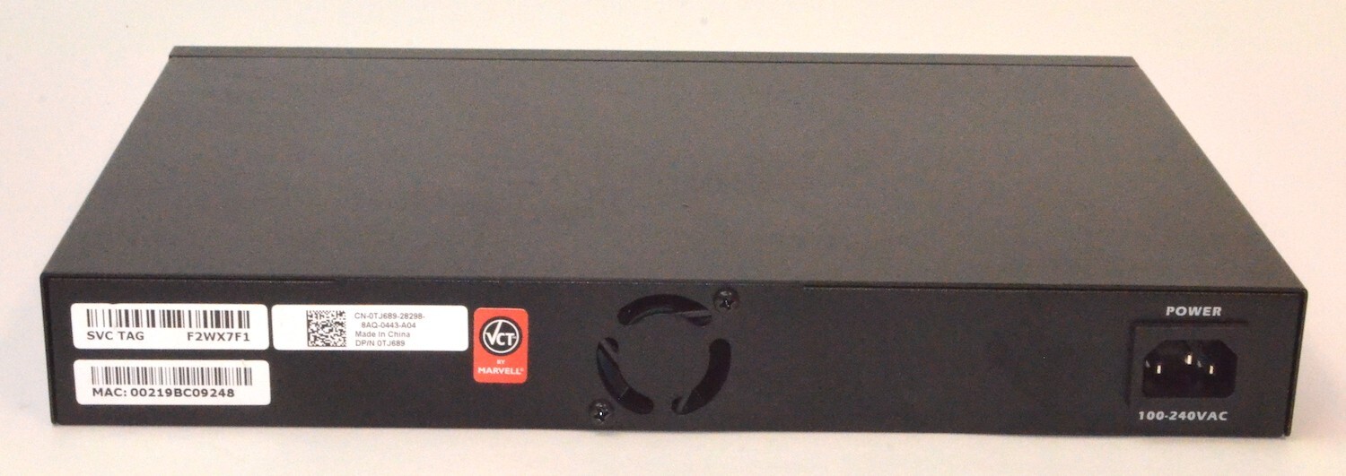 Dell PowerConnect 2724 24 Port, 10/100/1000 Managed Switch *Used* 0TJ689