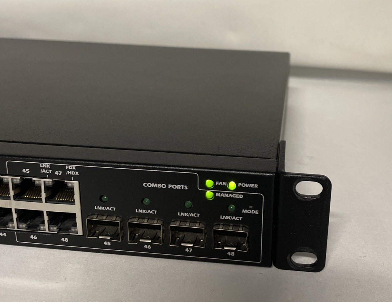 Dell PowerConnect 2848 48-Port Gigabit Managed Ethernet Switch w/ Rack Ears