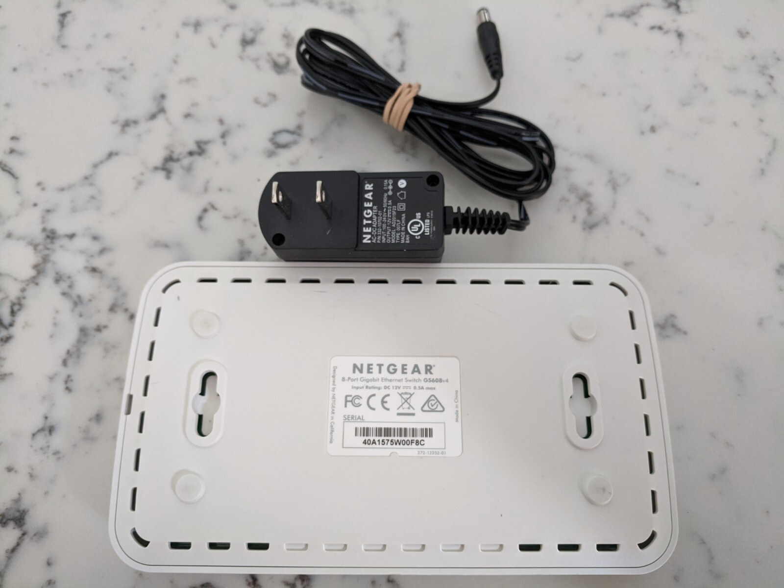 Netgear 8-Port Gigabit Ethernet Switch GS608v4