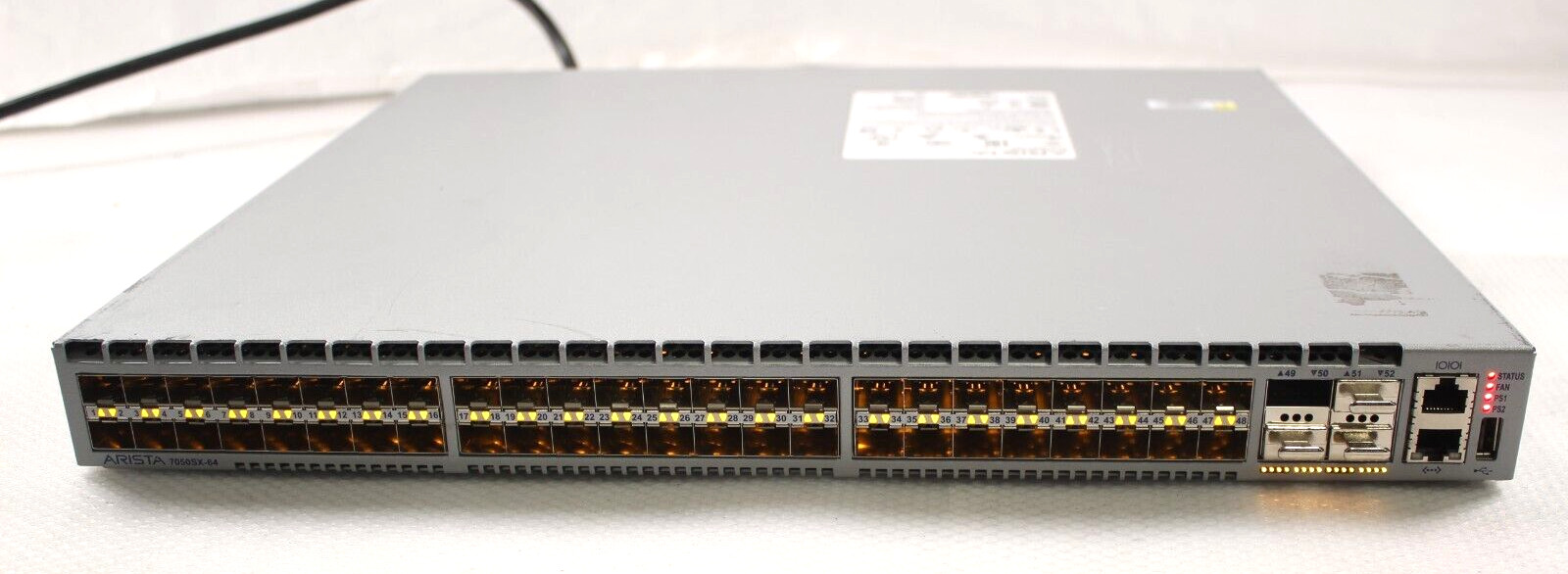 ARISTA DCS-7050SX-64 48-Port Network Switch 2*495W PSU 4*Fans TESTED