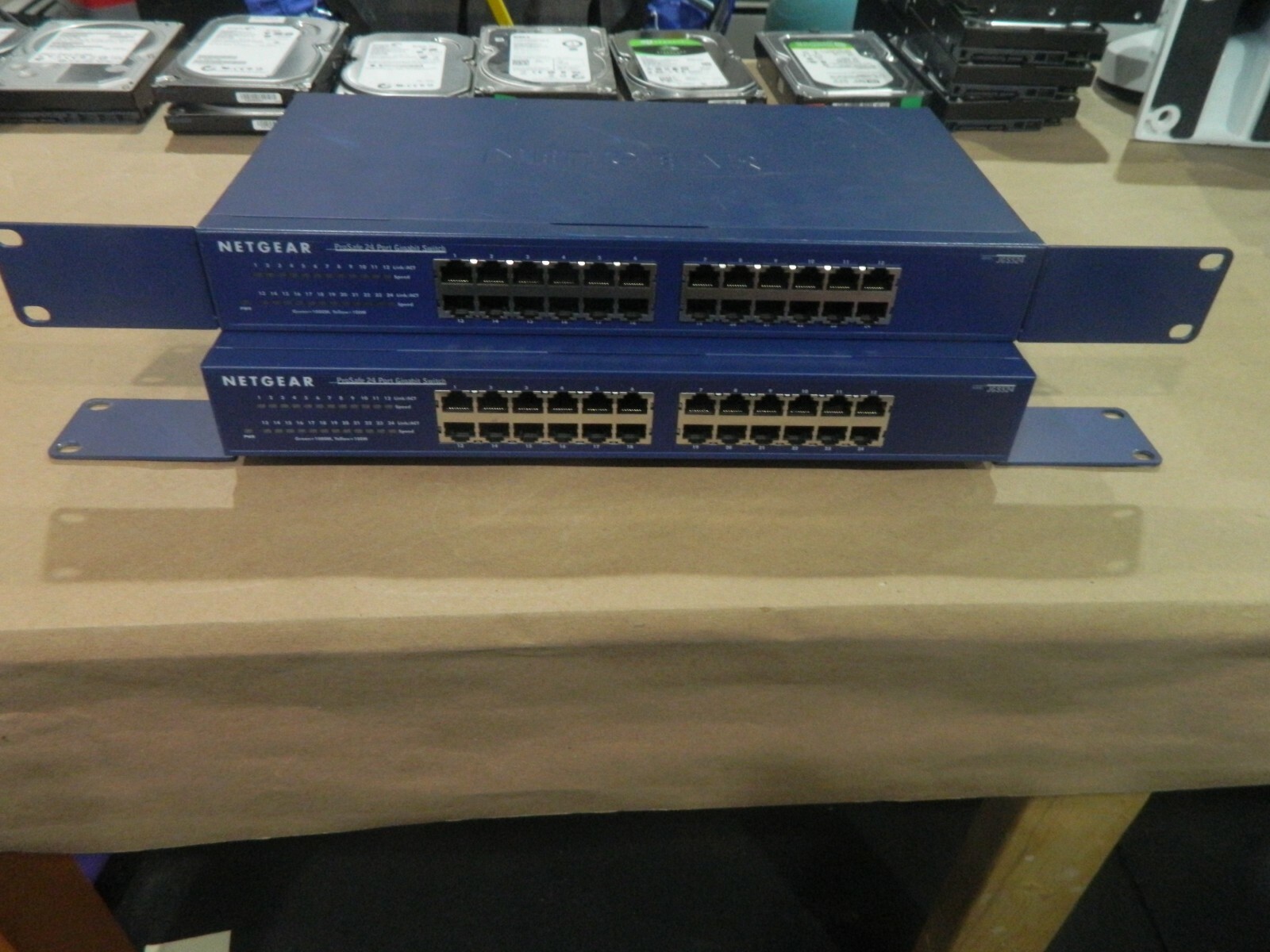 Netgear Prosafe JGS524 24-Port Gigabit Ethernet Network Switch Pre-Owned