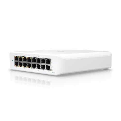 LITE-16-POE 16-Port Lite 8 PoE Layer 2 Switch, White