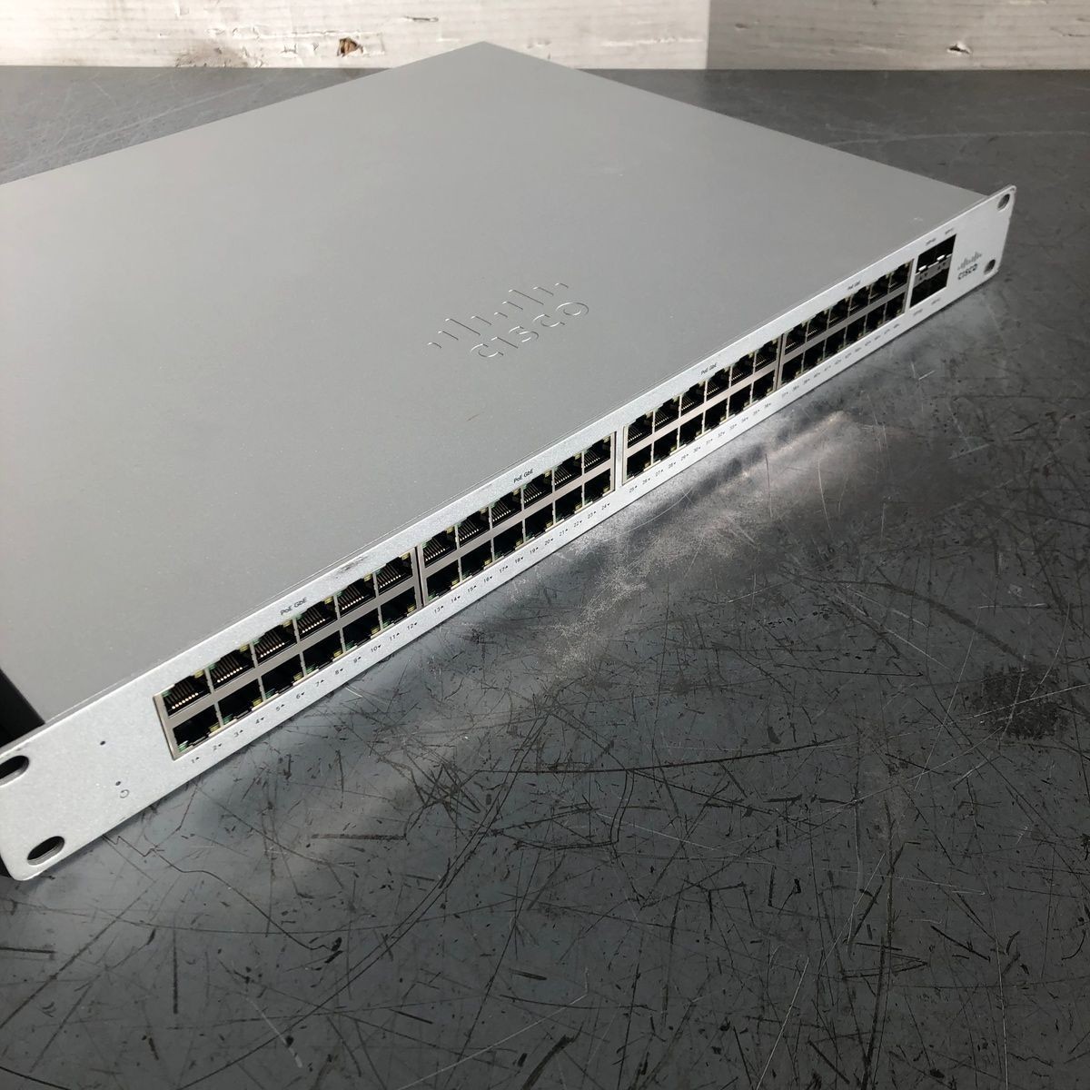 Cisco Meraki MS120-48LP-HW 48-Port PoE+ Cloud-Managed Gigabit Switch *Pls READ*