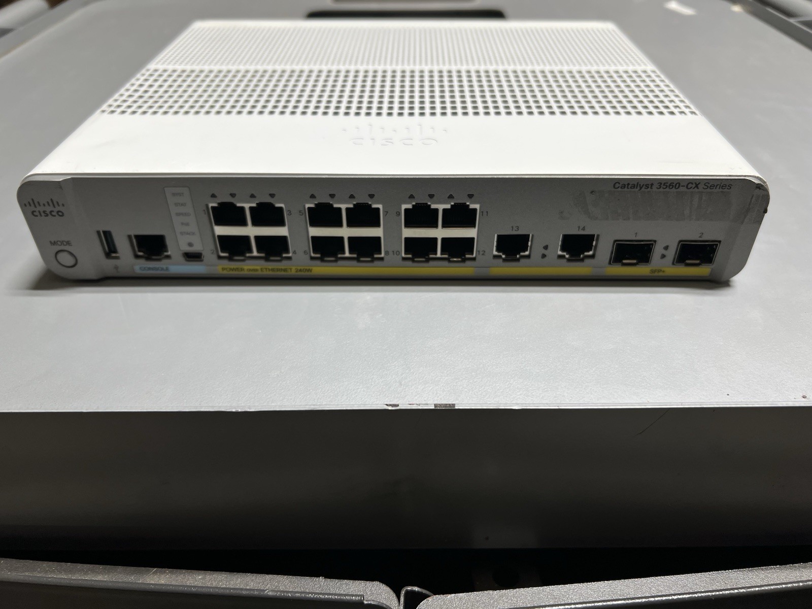 Cisco WS-C3560CX-12PC – V04 (fully Functional And Cosmetically Good)
