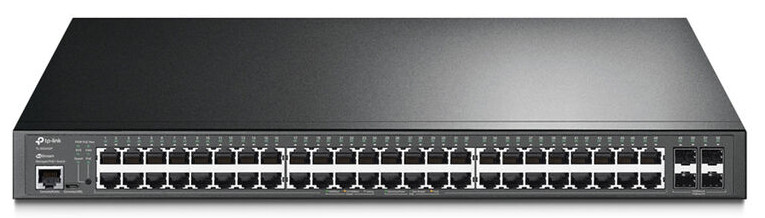 New TP-Link Omada SG3452P 48-Port Gigabit PoE+ Managed Switch with 4 SFP Slots