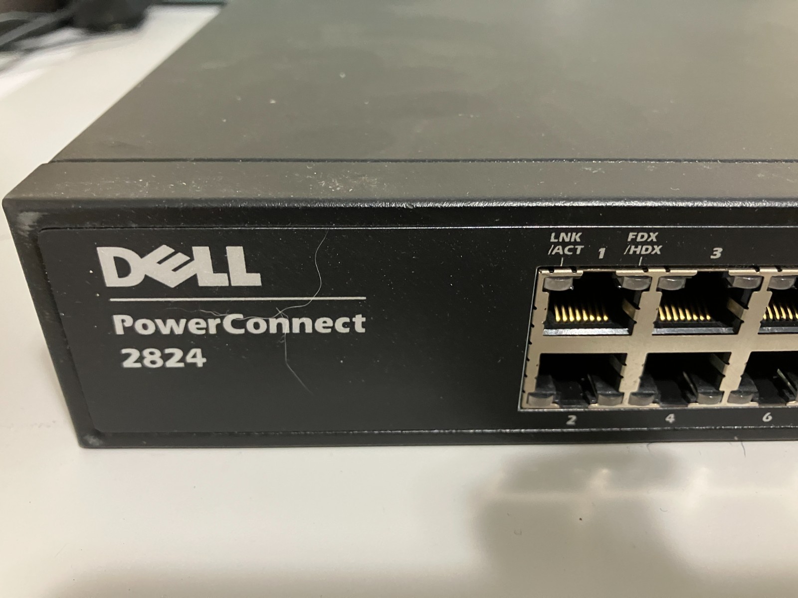 Dell PowerConnect 2824 24x Port Gigabit Ethernet Switch w/Power Cord