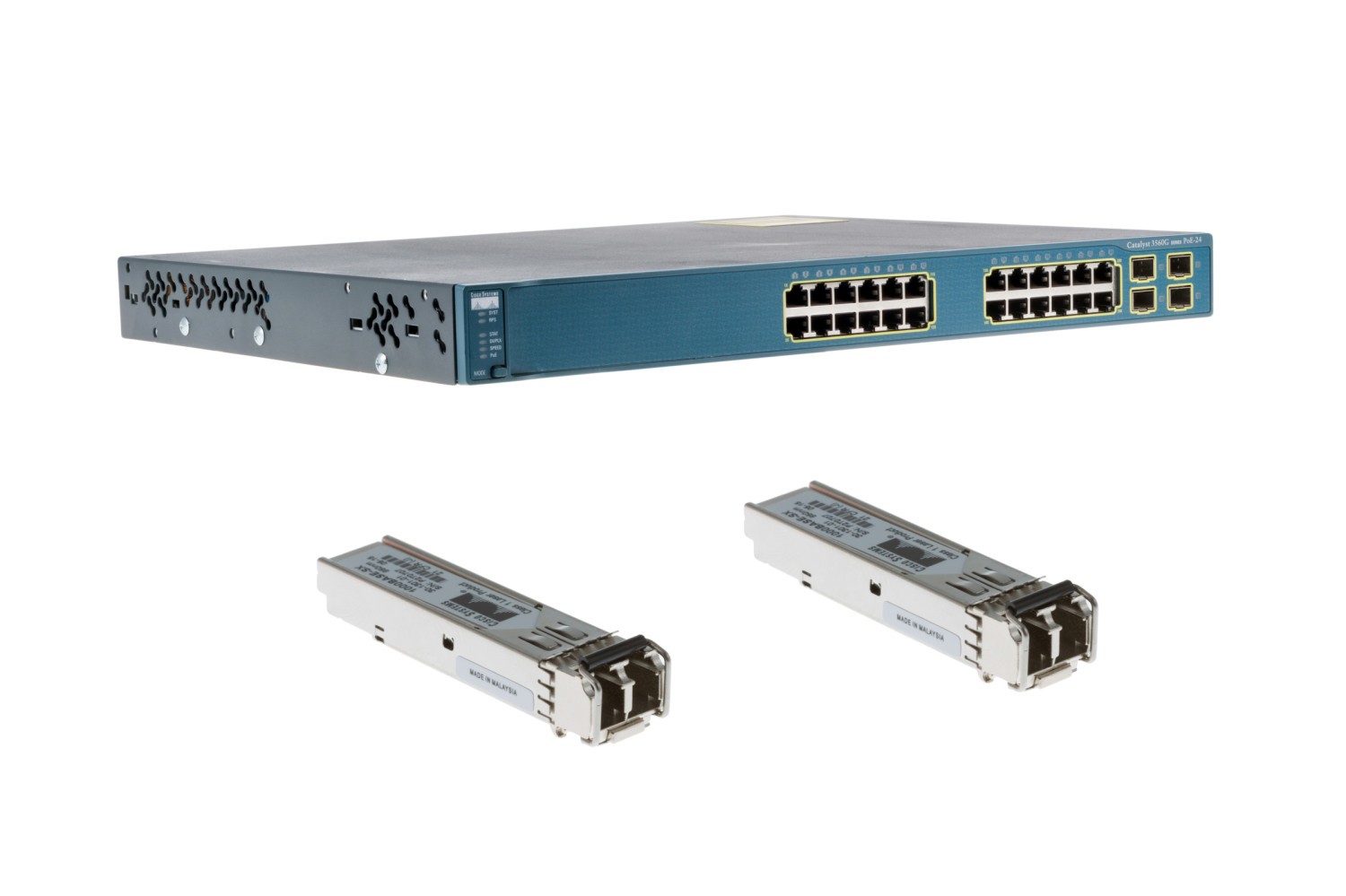 Cisco 3560G Series 24 Port PoE Switch Deployment Pack – Lifetime Warranty