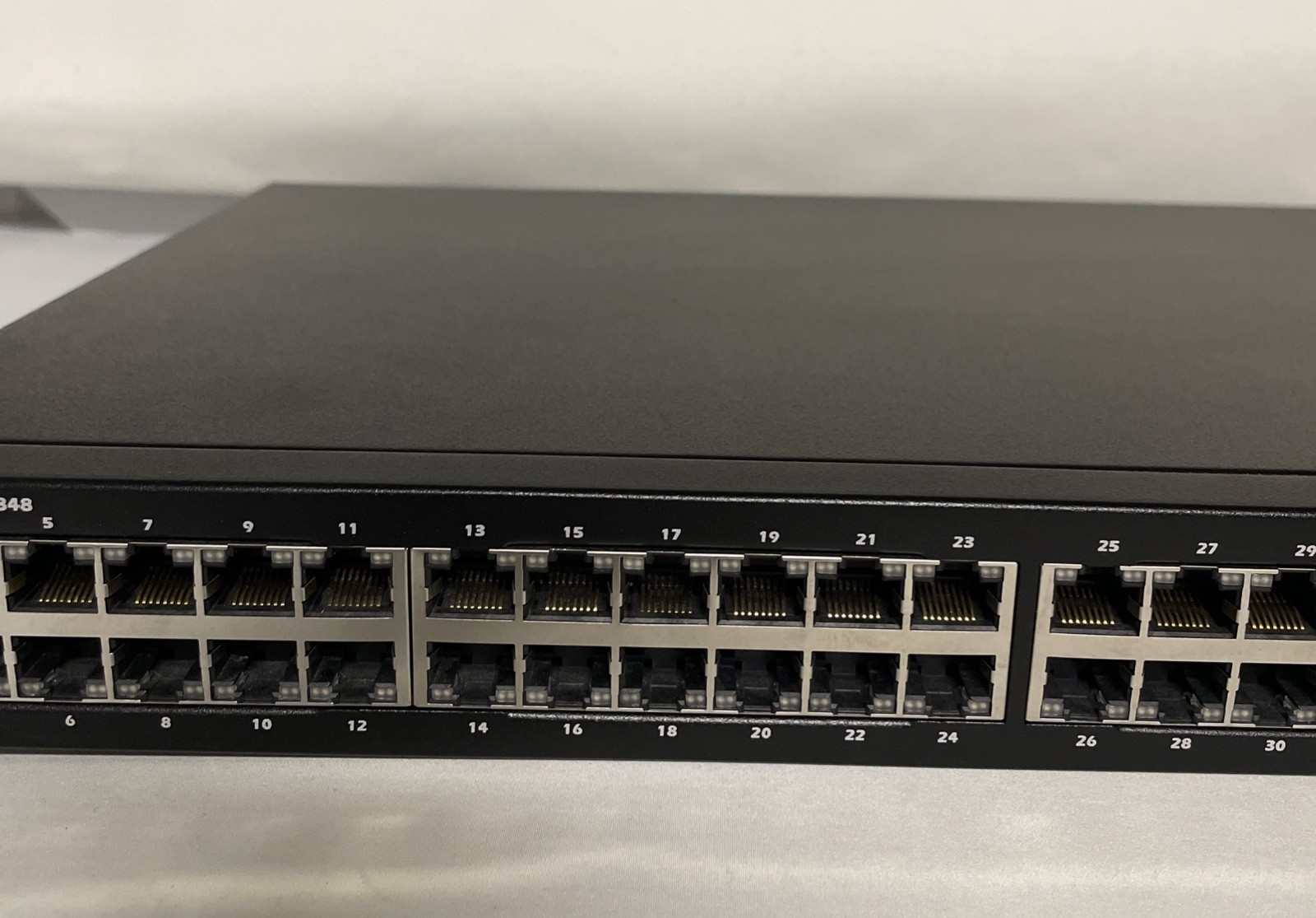 Dell PowerConnect 2848 48-Port Gigabit Managed Ethernet Switch w/ Rack Ears