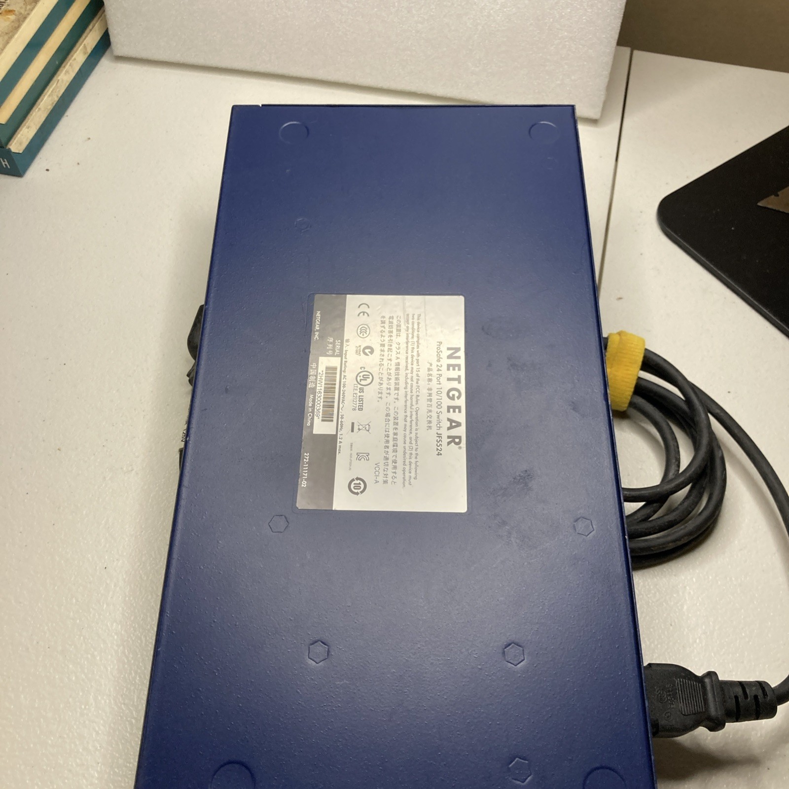 Netgear ProSafe JFS524 Network Fast Ethernet Switch 24-Port 10/100-C