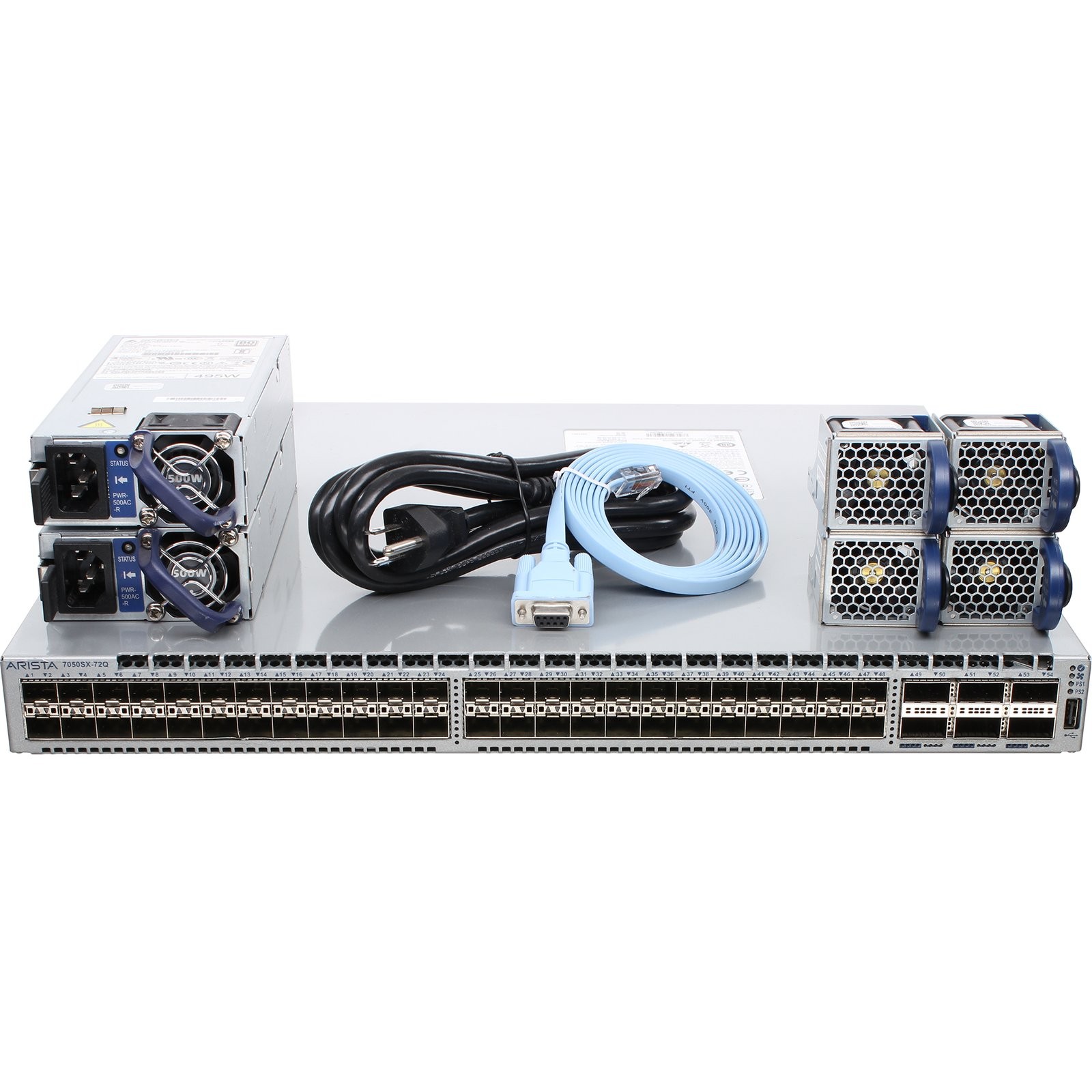 Arista DCS-7050SX-72Q-R 48P 10GbE SFP+ 6P 40GbE QSFP+ RA Switch