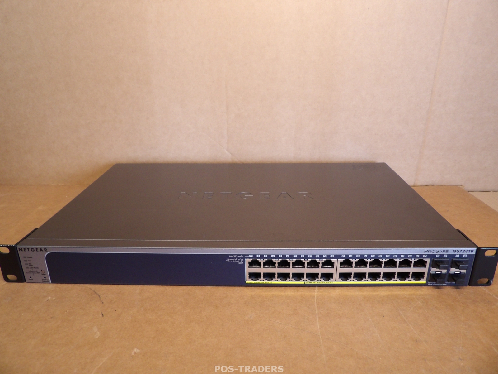 NETGEAR ProSafe GS728TP V1H1 Smart Managed Switch PoE 24x Gigabit + 4x SFP Ports