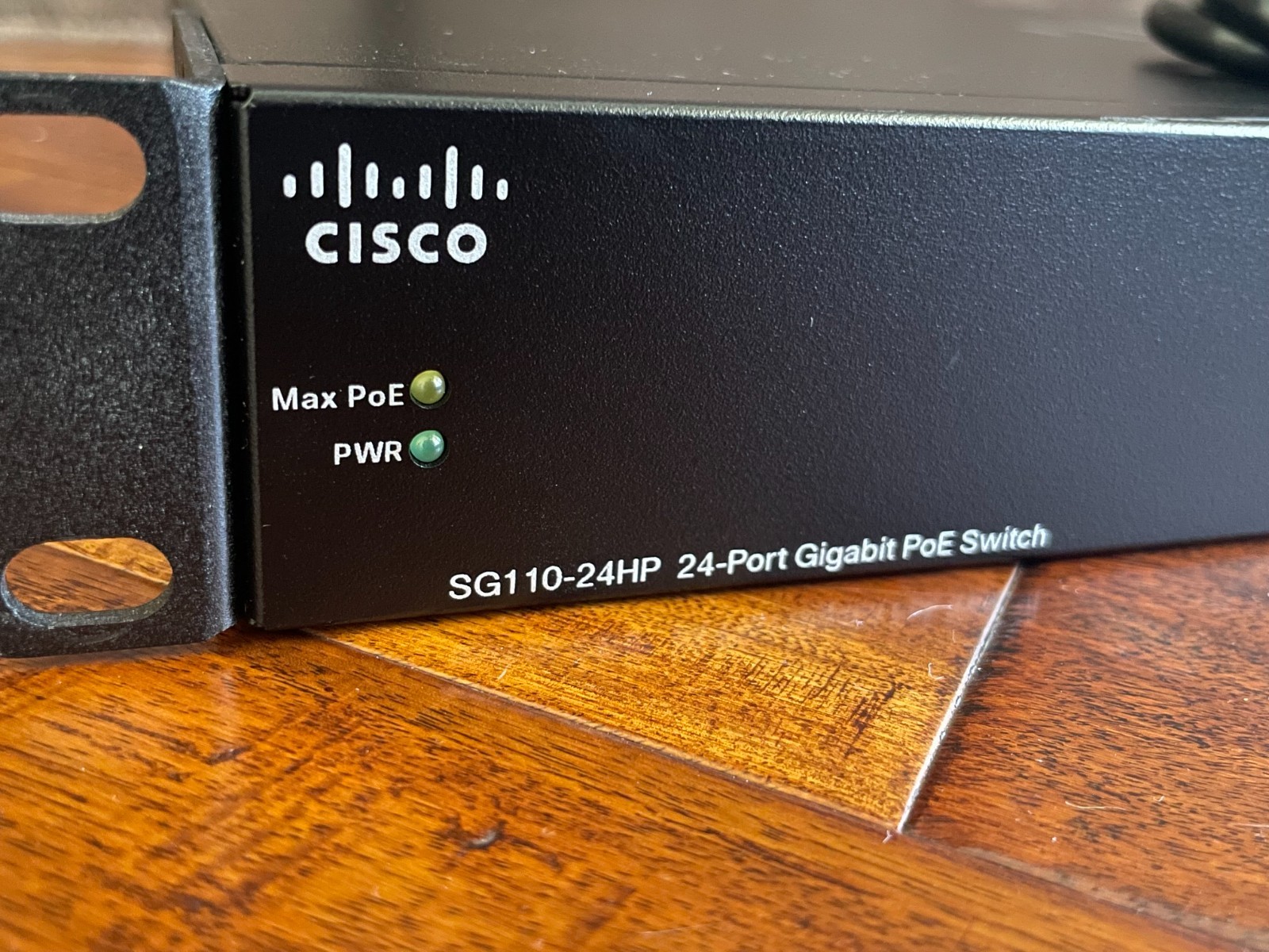 Used Cisco SG110-24P 24-Port Gigabit PoE Switch, pulled from office that closed