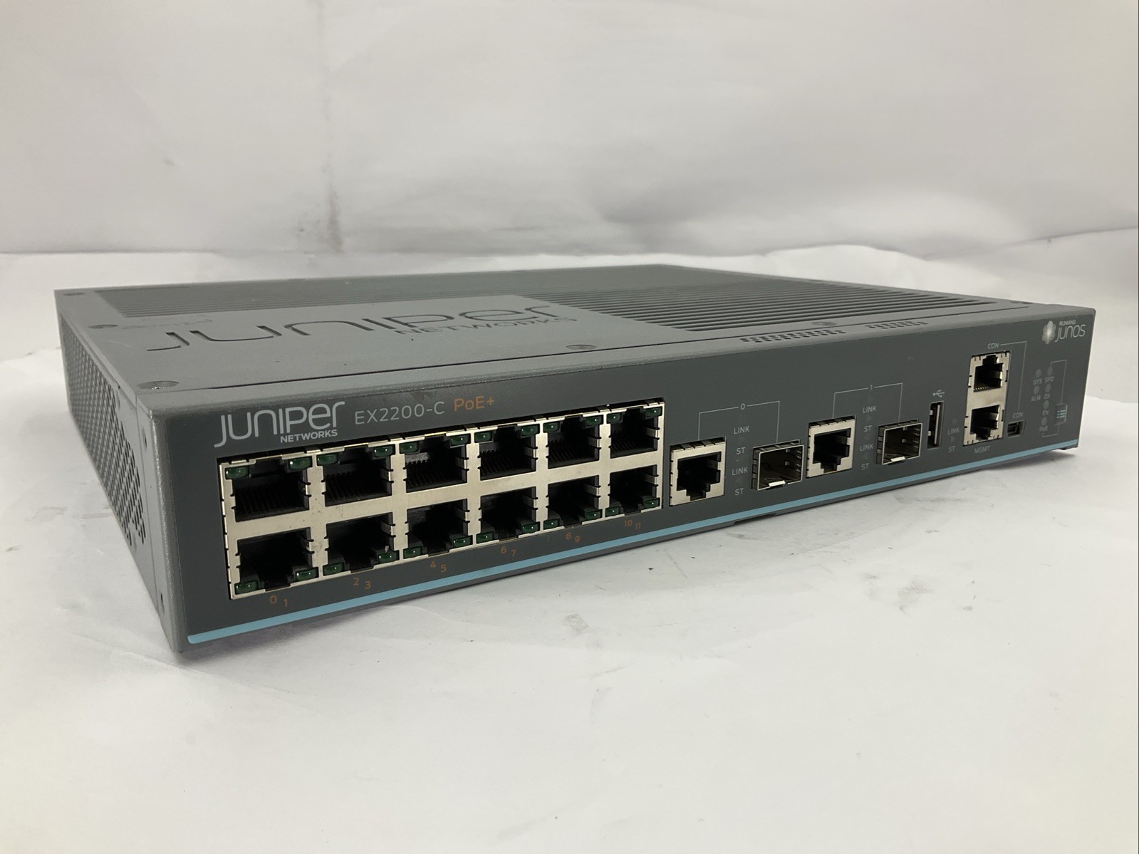 Juniper EX2200-C-12P-2G PoE+ Gigabit Ethernet Managed Switch