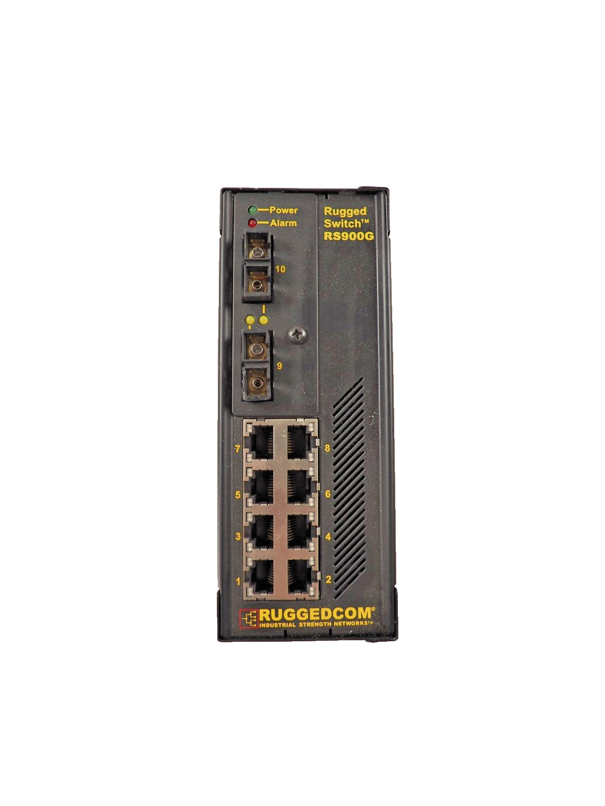 RUGGEDCOM INDUSTRIAL NETWORK RS900G RS900G-HI-N-2SC10 8-Port SWITCH