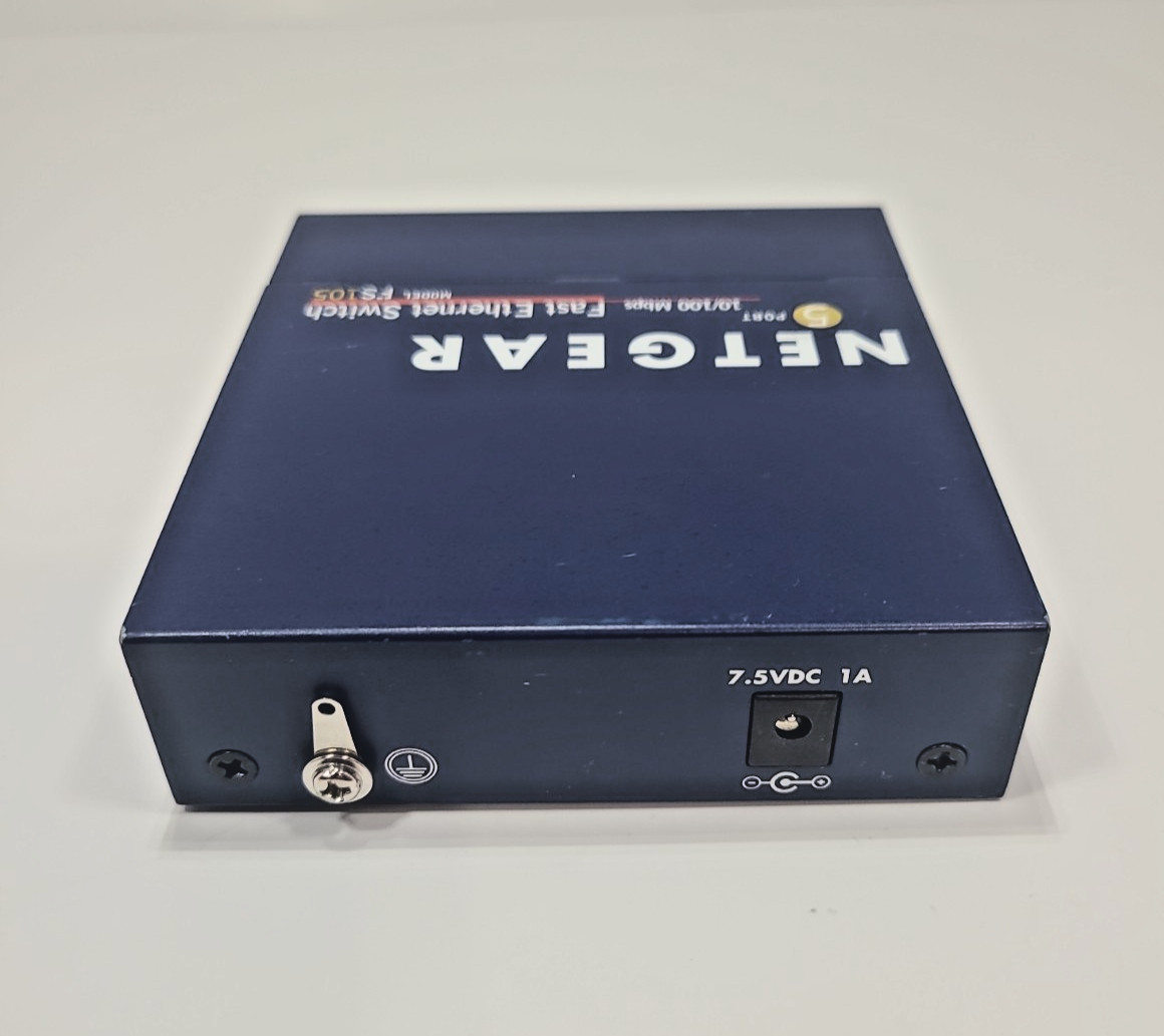 Netgear ProSafe FS105 5 Port Ethernet Switch W/ Power Adapter