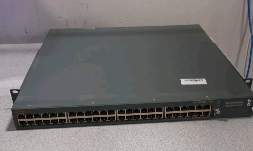 HPE Aruba Networks S3500-48P 48x Gigabit PoE Switch
