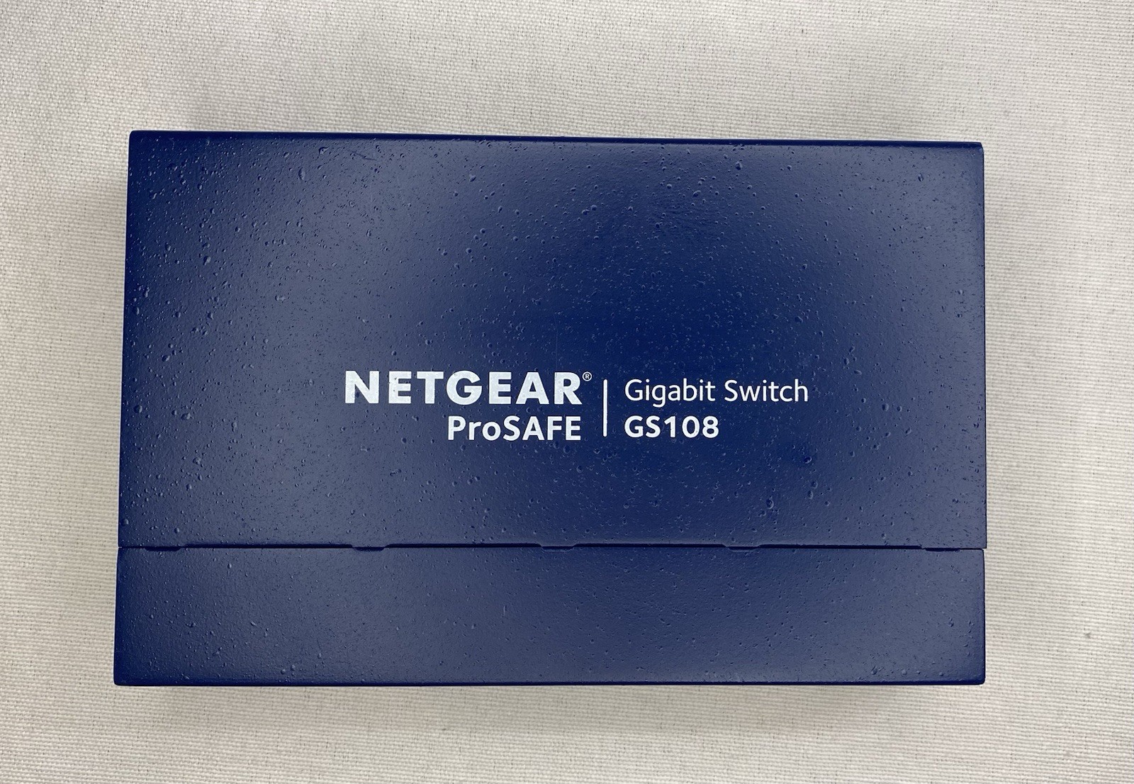 NETGEAR ProSafe 8-port Gigabit Ethernet Switch GS108 v4 Only (No A/C Adapter)