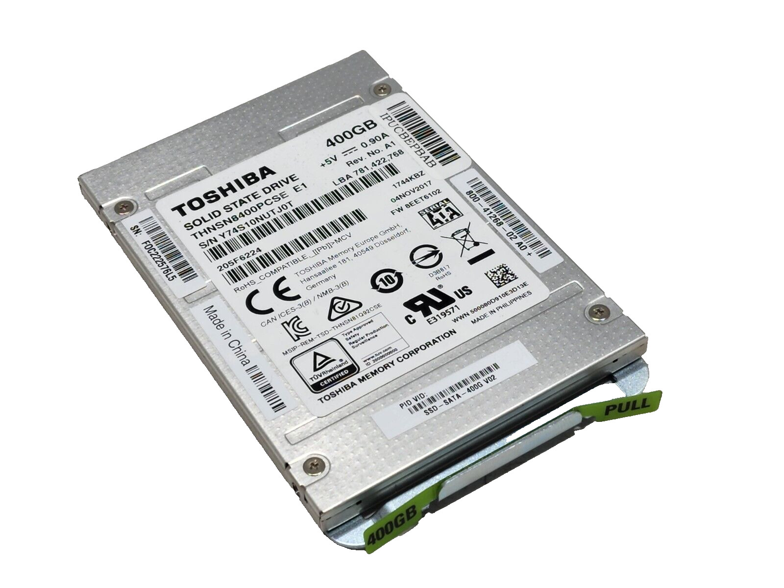 Cisco Toshiba SSD-SATA-400G 400GB SATA SSD
