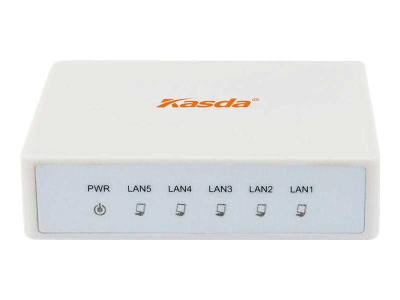 Kasda KS105 – Switch – unmanaged – 5 x 10/100 – desktop, wall-mountable