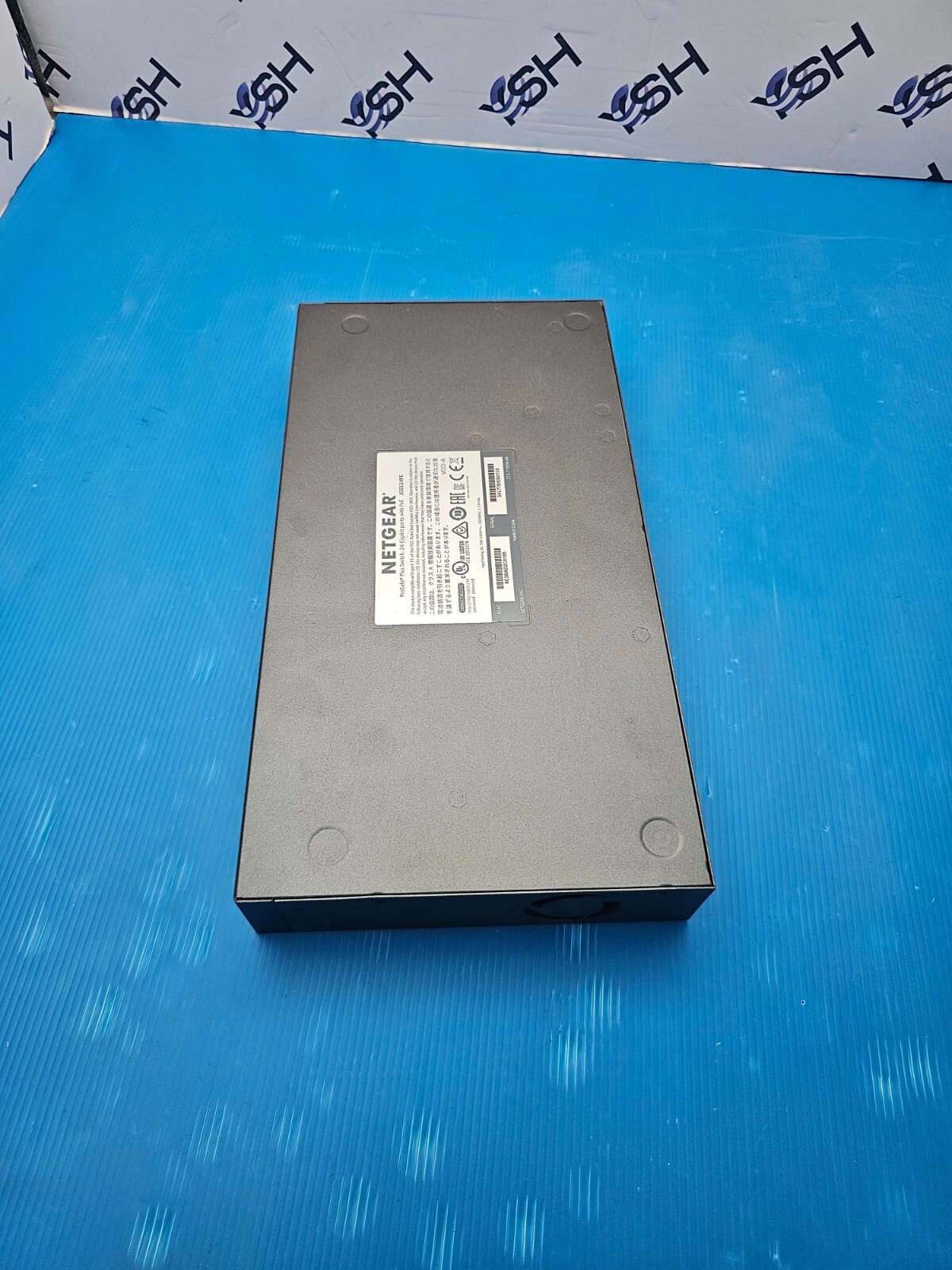 NetGear JGS524PE ProSafe Plus 24-Port Gigabit 12xPoE Ethernet Network Switch