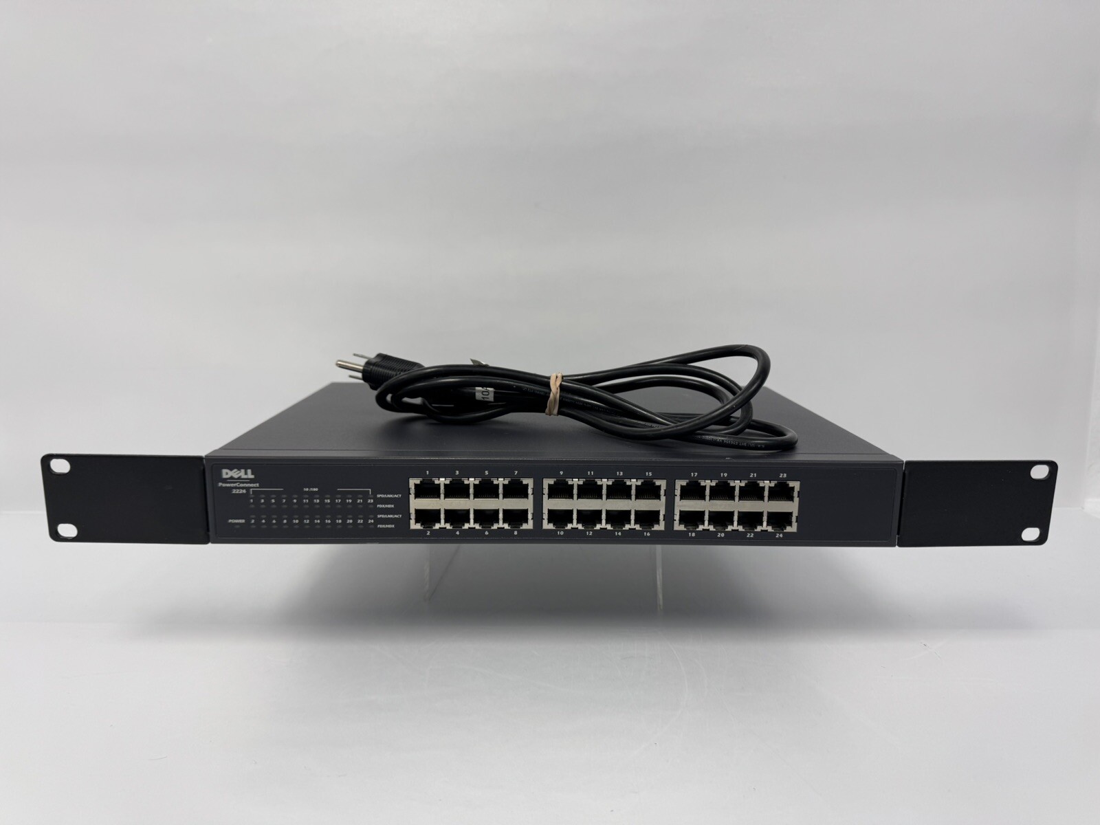 Dell PowerConnect 2224 24-Port 10/100 Mbps Ethernet Switch w/ Power Cord