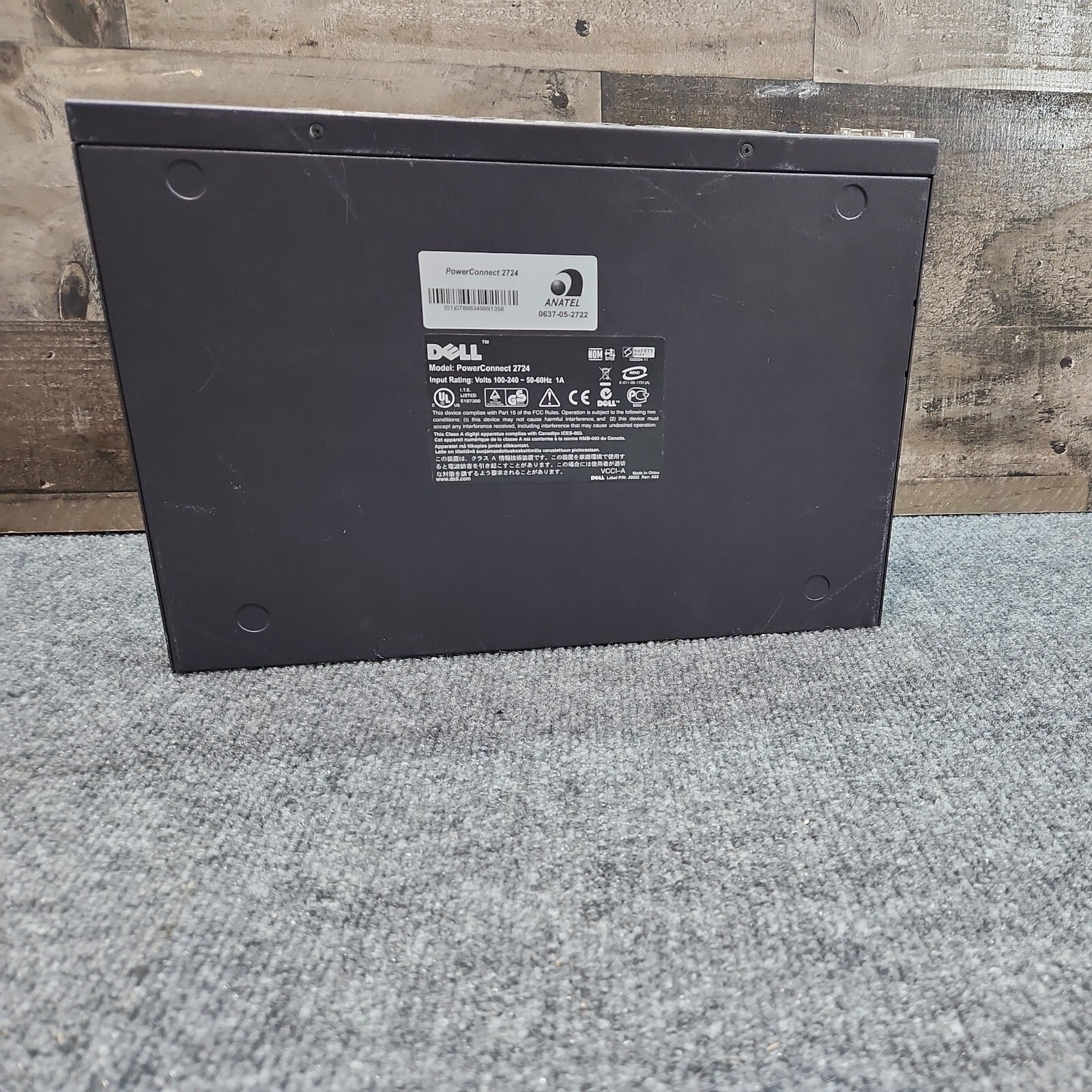 Dell PowerConnect 2724 Managed Switch 24-Port Network Hook up