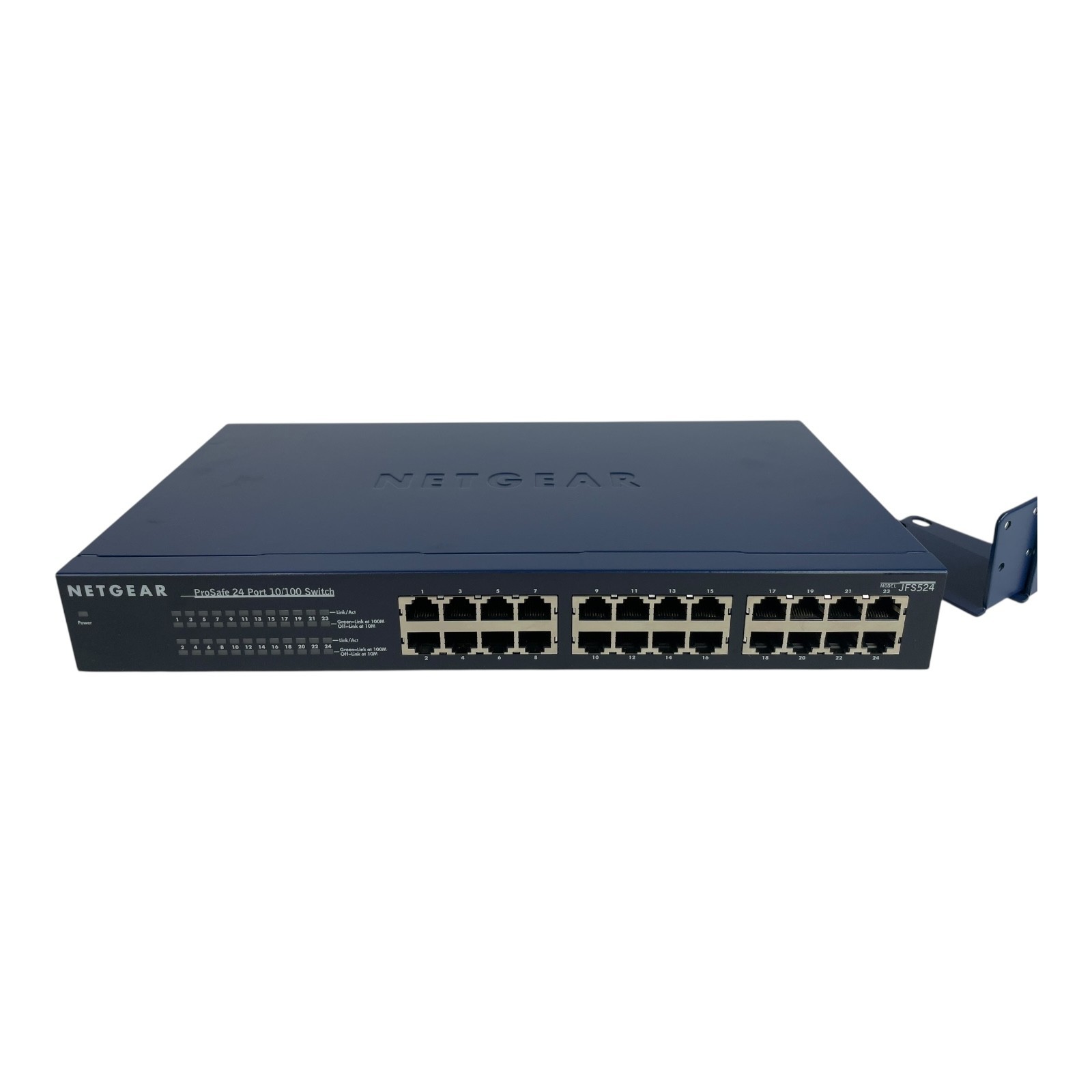 NetGear ProSafe JFS524 24 Port 10/100Mbps Ethernet Switch 60Hz, 1.2A