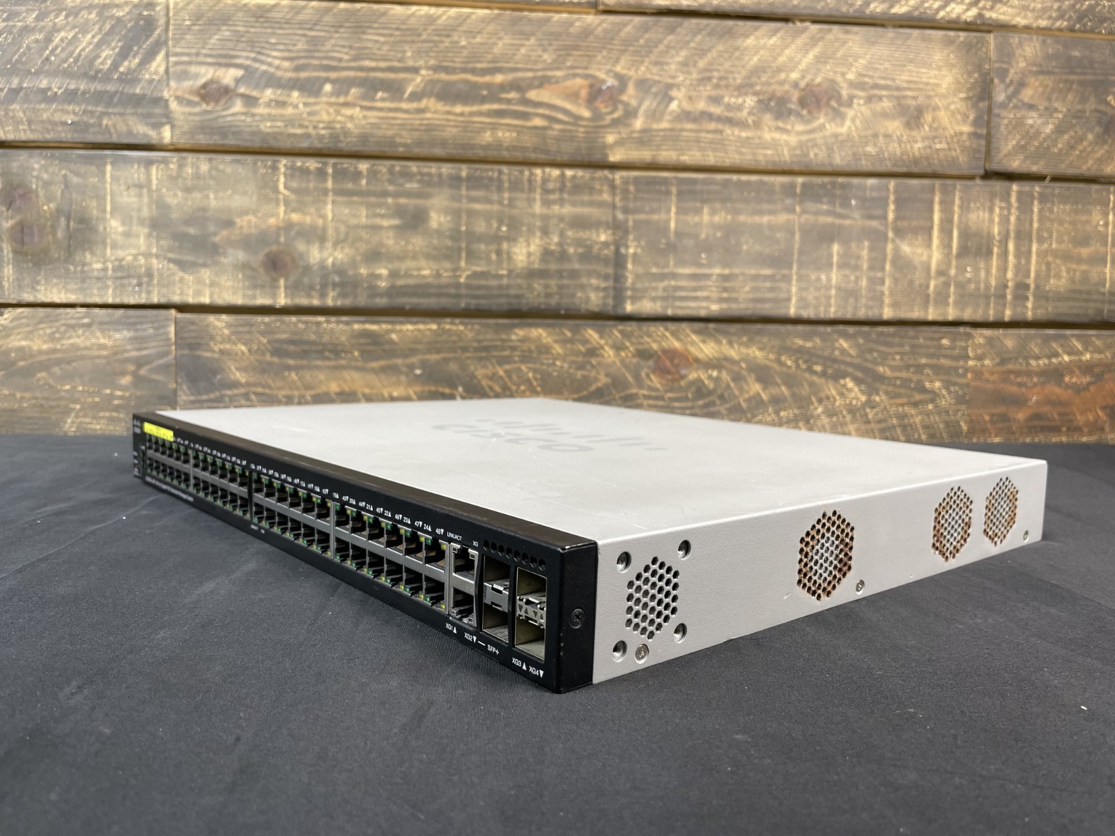 Cisco SG350X-48P-K9 Small Business 48-Port PoE+ Gigabit Switch *Cosmetic