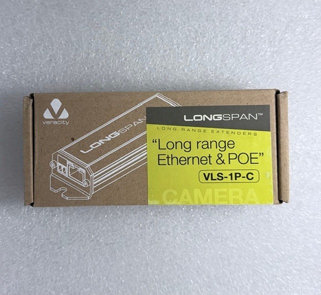 Veracity LONG RANGE ETHERNET & POE (VLS-1P-C)