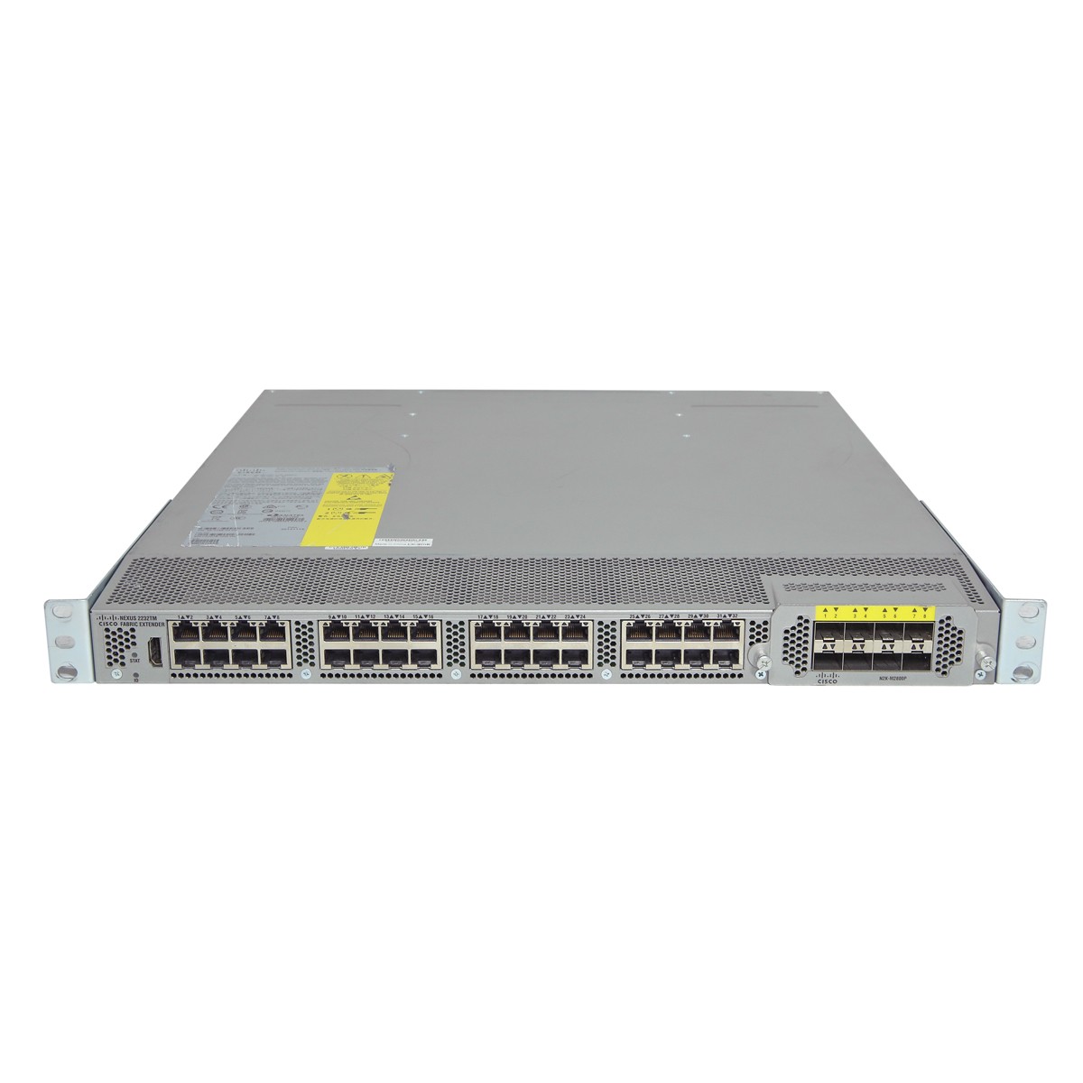 Cisco Nexus N2K-C2232TM-10GE 32Port 10GE Module N2K-M2800P Grey PSUs Rack Ears