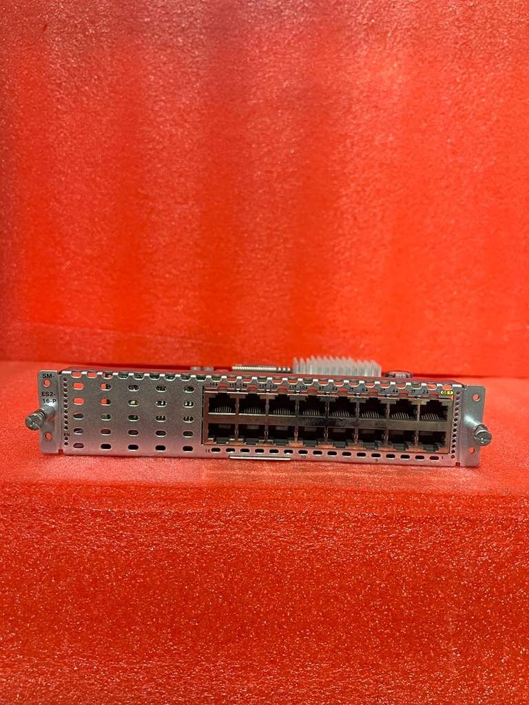 Cisco SM-ES2-16-P 16-Port POE+ Capable Layer 2/3 LAN