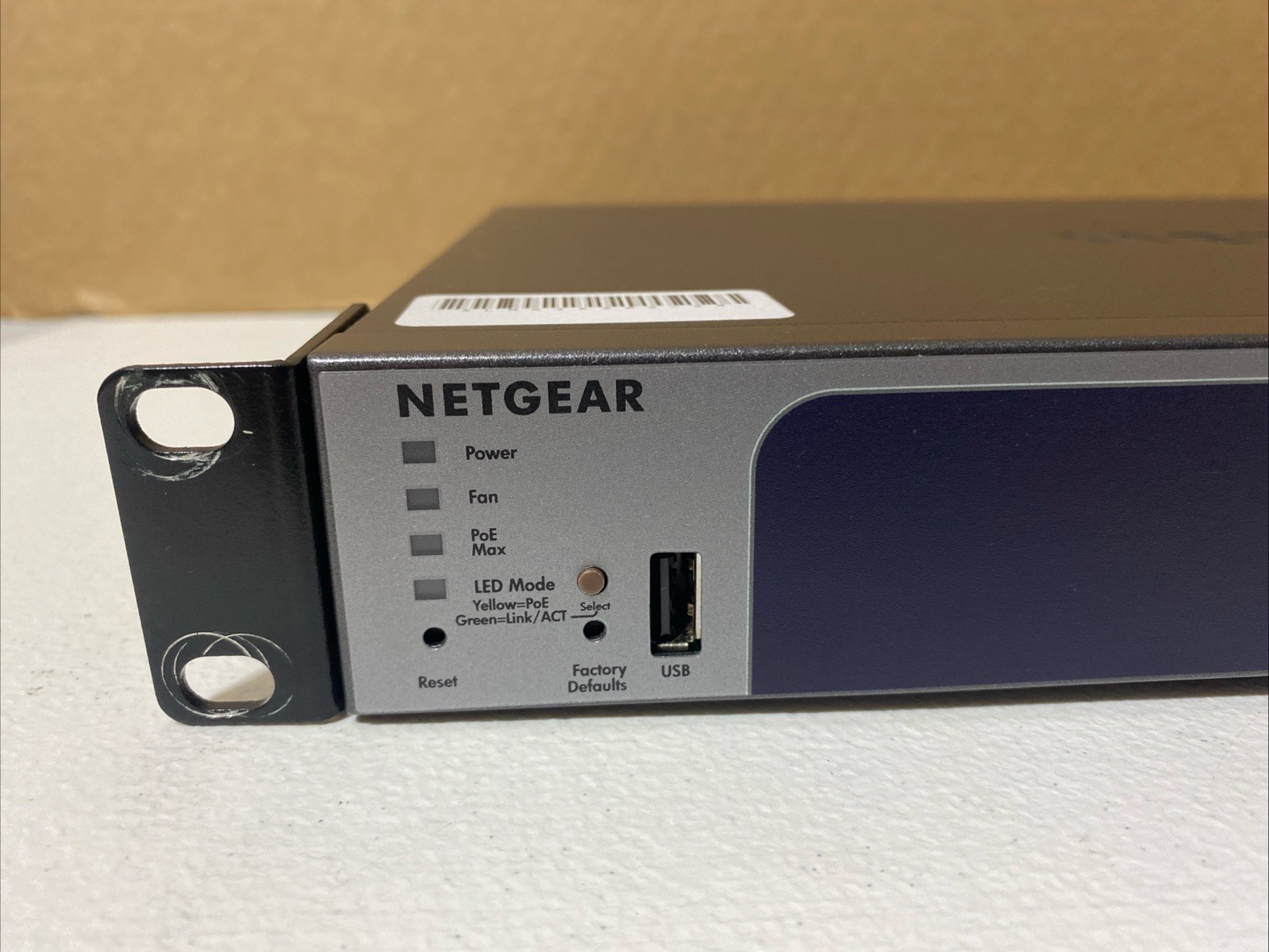 NETGEAR GS728TPv2 24-Port Gigabit PoE+ Smart Managed Pro Switch w/4 SFP