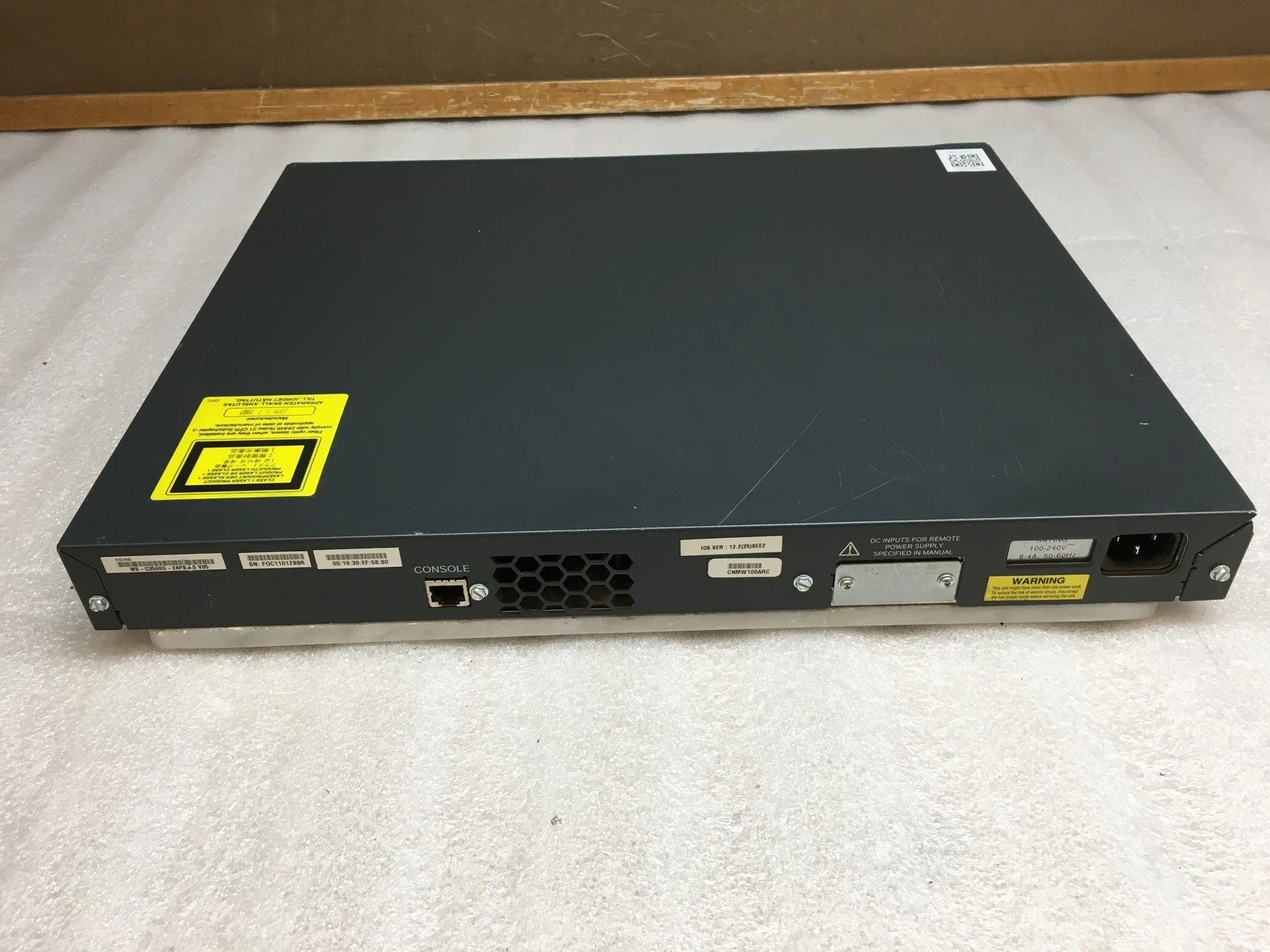 Cisco Catalyst WS-C3560G-24PS-S 3560G Series 24-Port Gigabit Ethernet Switch