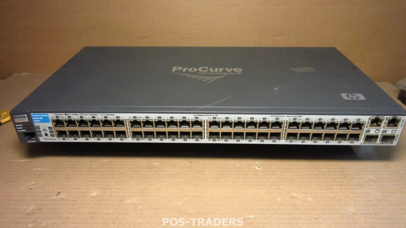 HP Procurve Switch 2610-48 – 48 Port 10/100 2x Gb Ports 2x SFP Uplinks J9088A