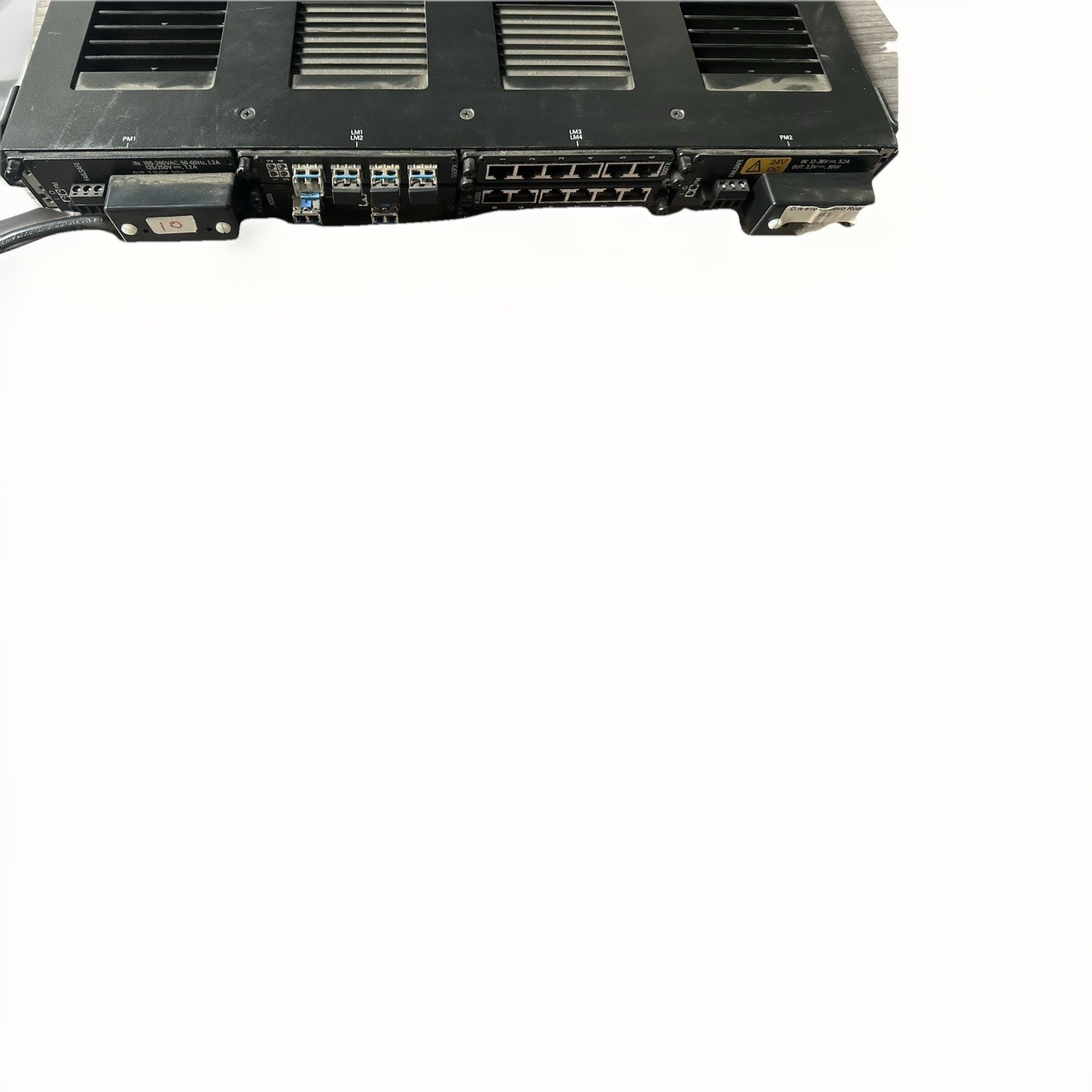 RX1500-L3 SIEMENS RUGGEDCOM RX1500PN–6GK60150AM2 INDUSTRIAL NETWORK SWITCH