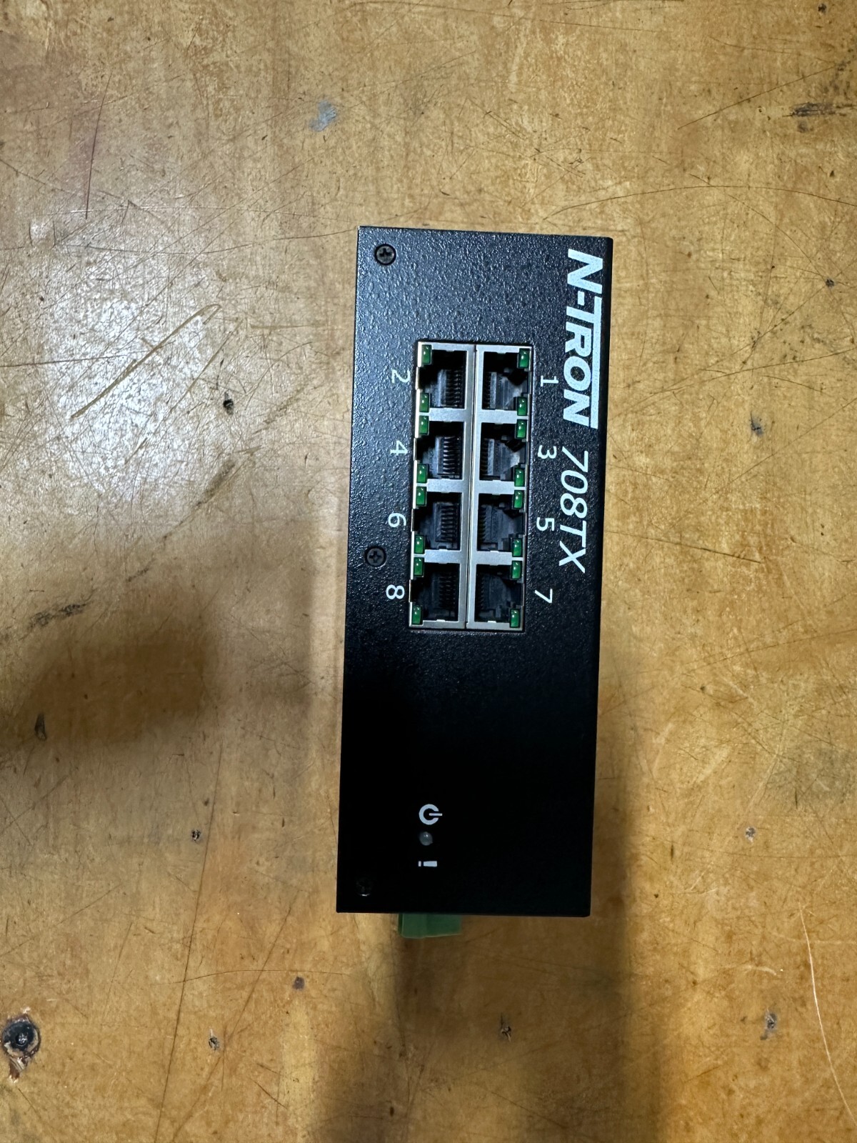 N-Tron 708TX 8-Port Industrial Ethernet Switch (Item157)