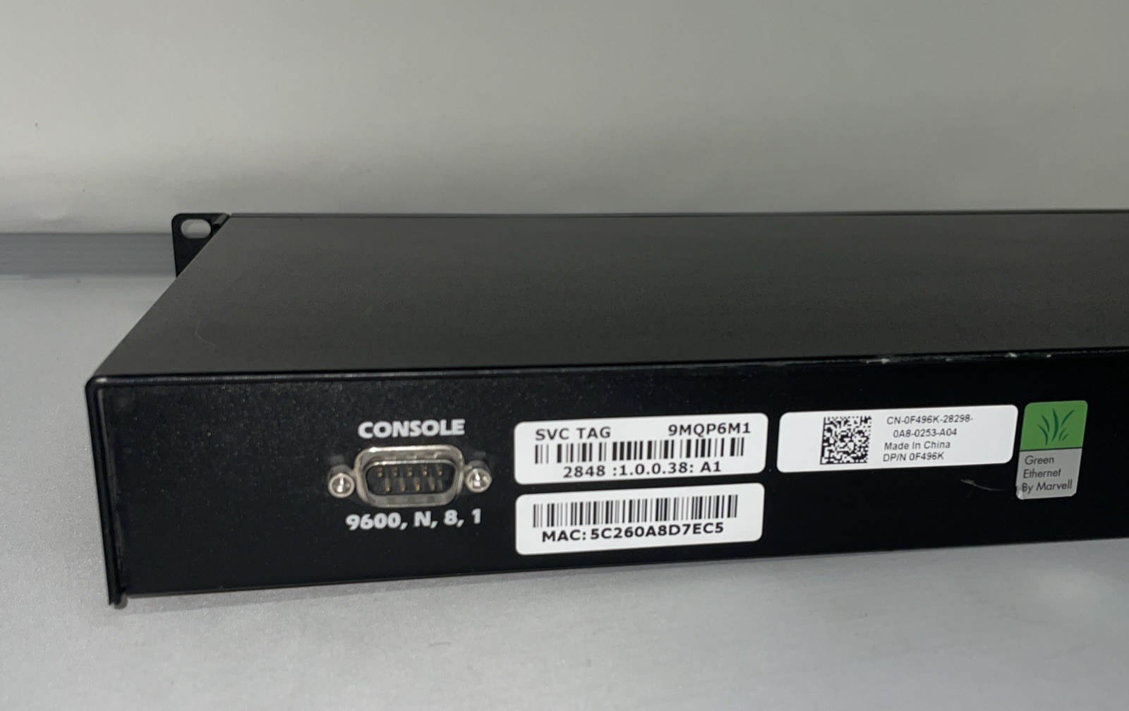 Dell PowerConnect 2848 48-Port Gigabit Managed Ethernet Switch w/ Rack Ears